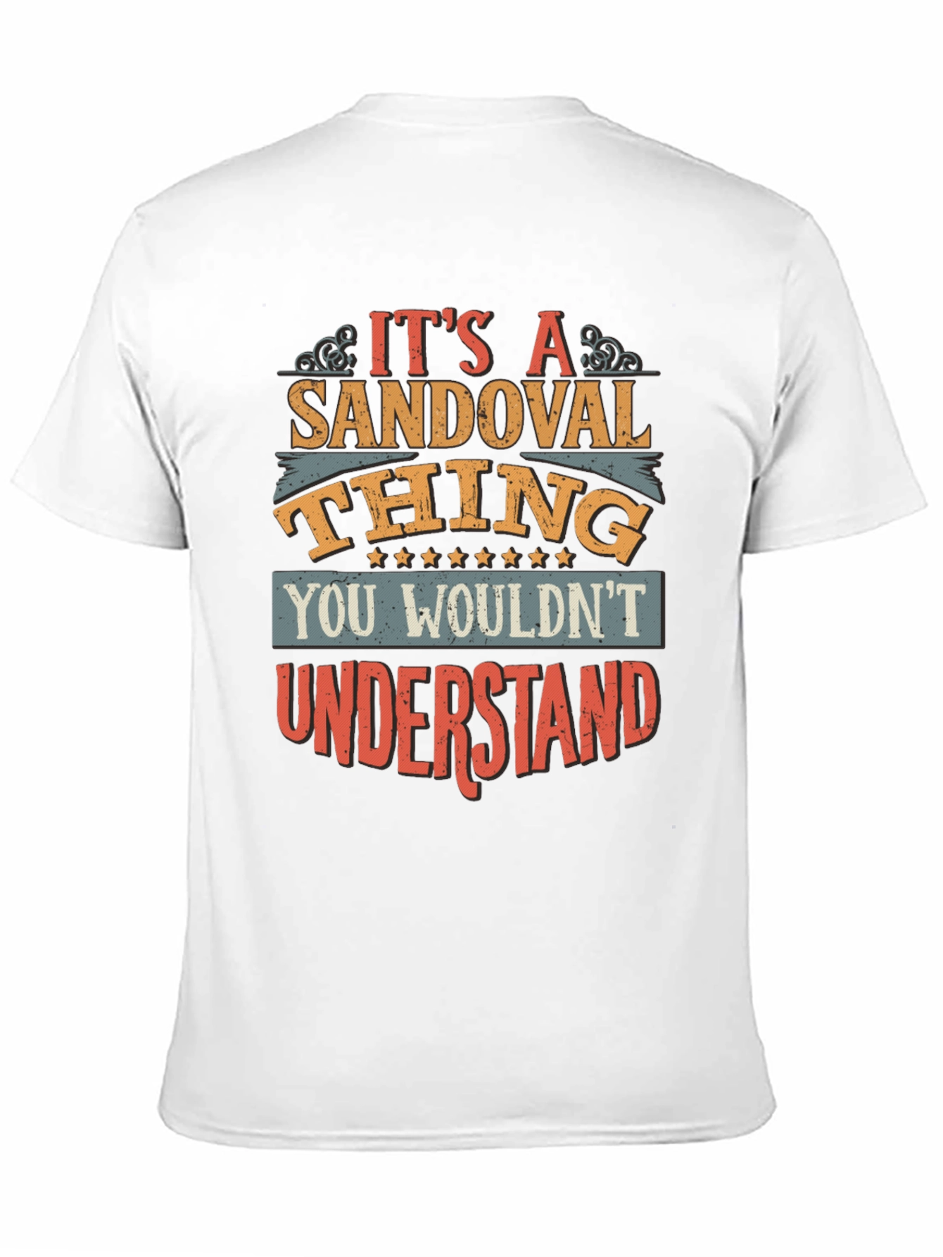 Black It's A Sandoval Thing T-Shirt view 11