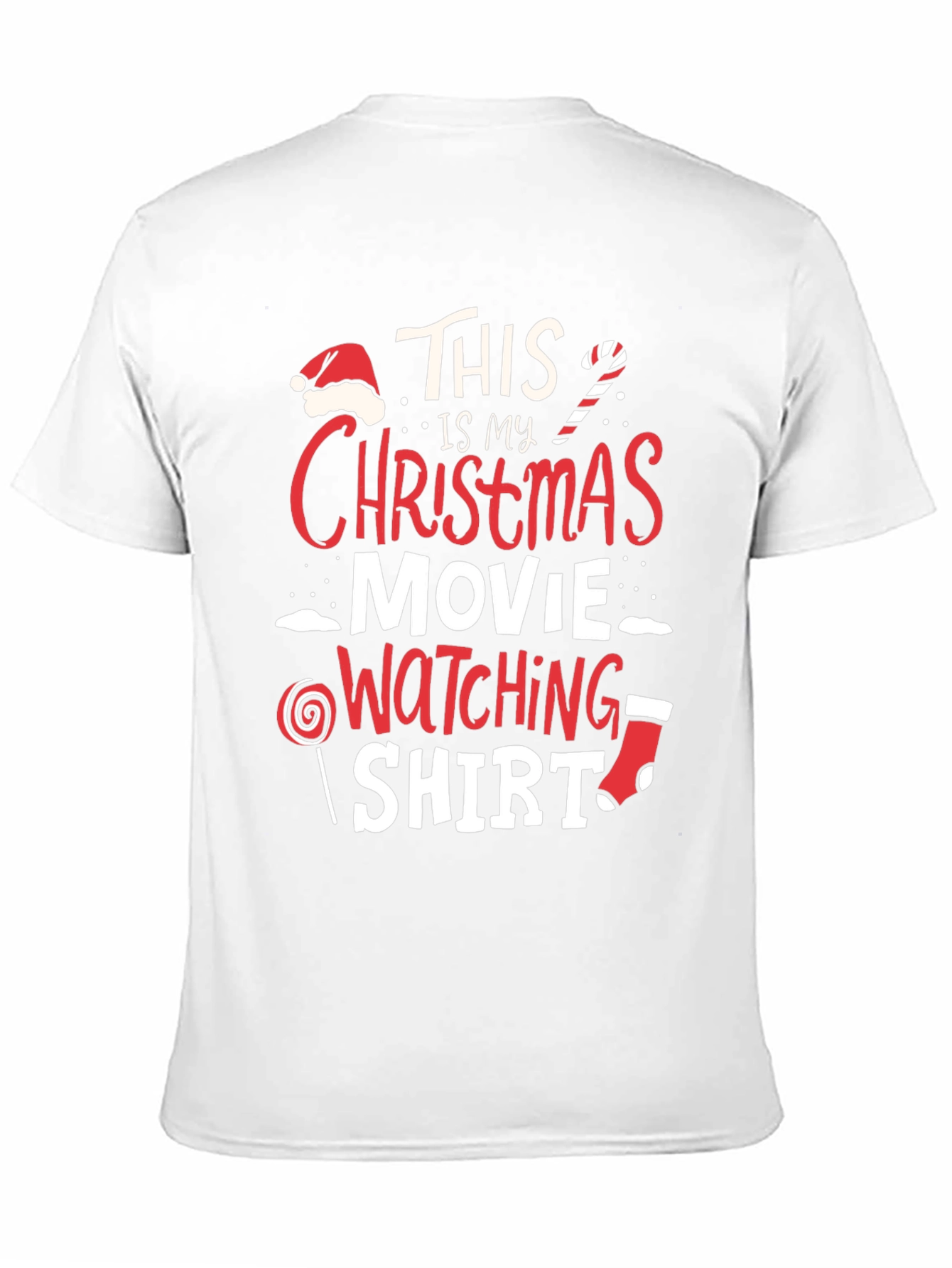 Black Christmas Movie Watching Shirt view 11