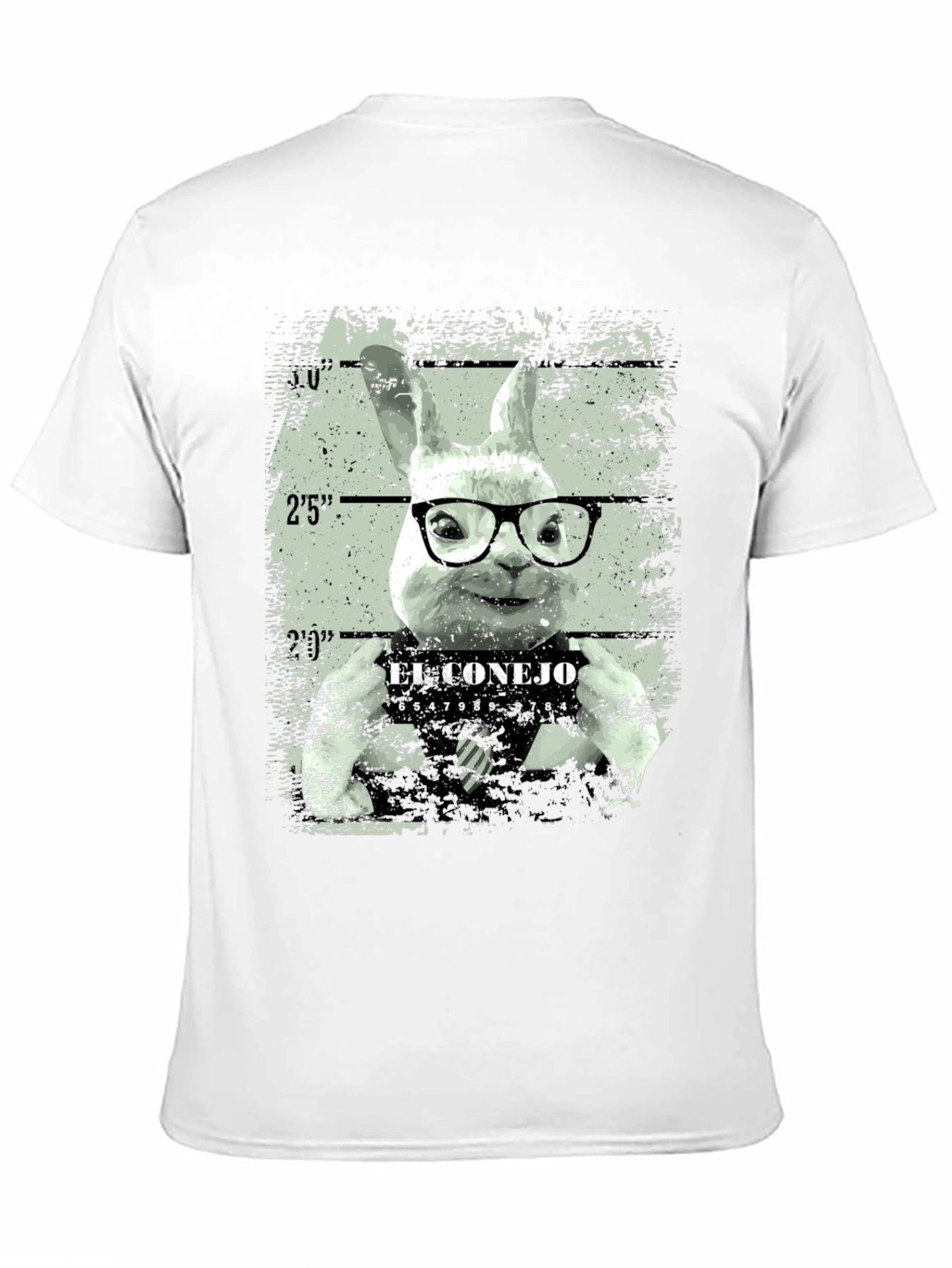 Black El Conejo Mugshot Graphic Tee view 11