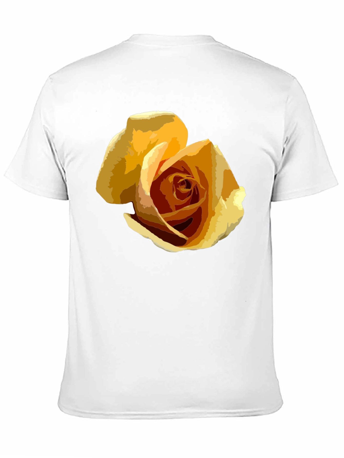 Black Rose Graphic T-Shirt - Modern Artistic Tee view 11