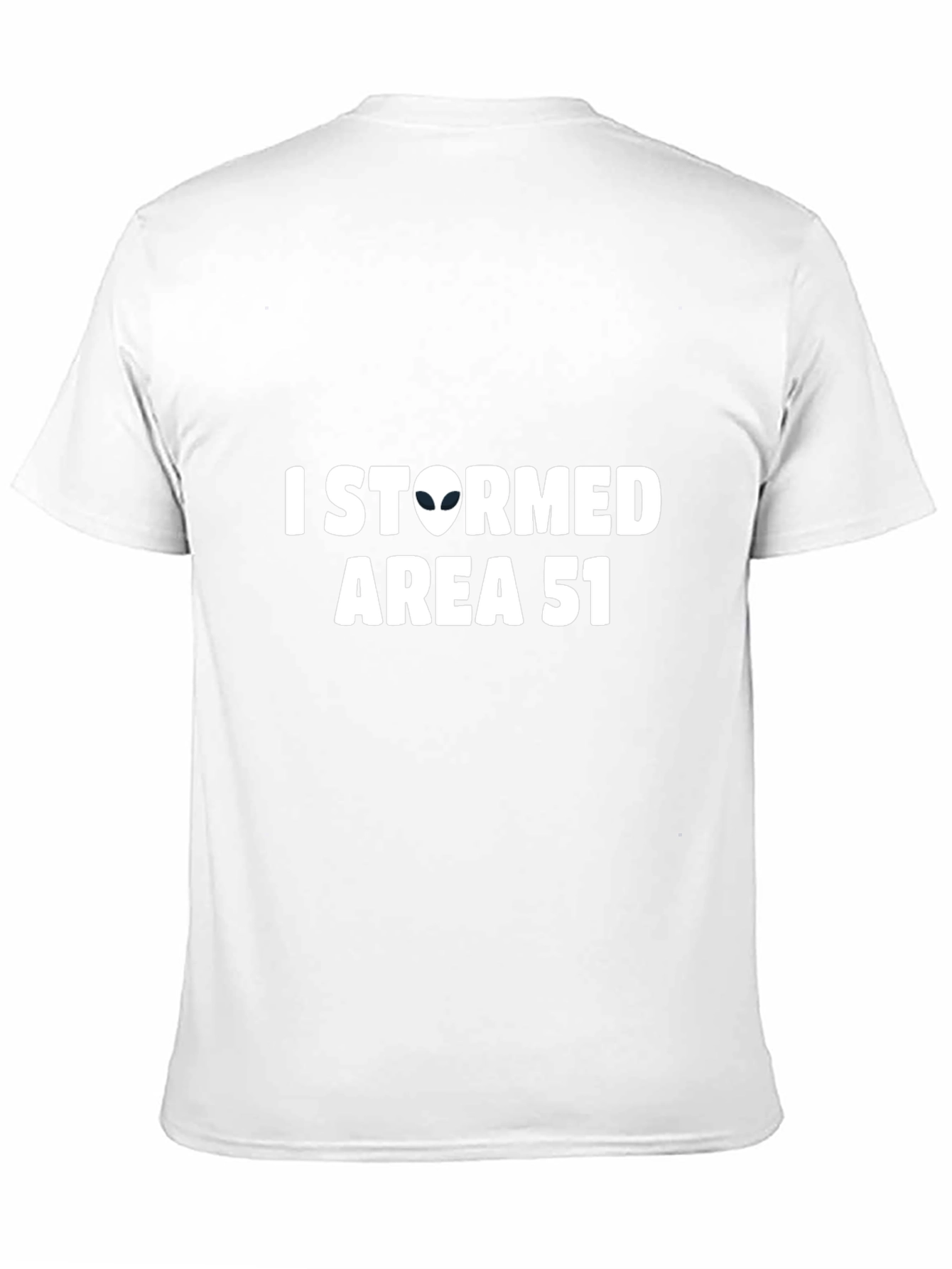 Black I Stormed Area 51 Alien Graphic Tee - Black view 11