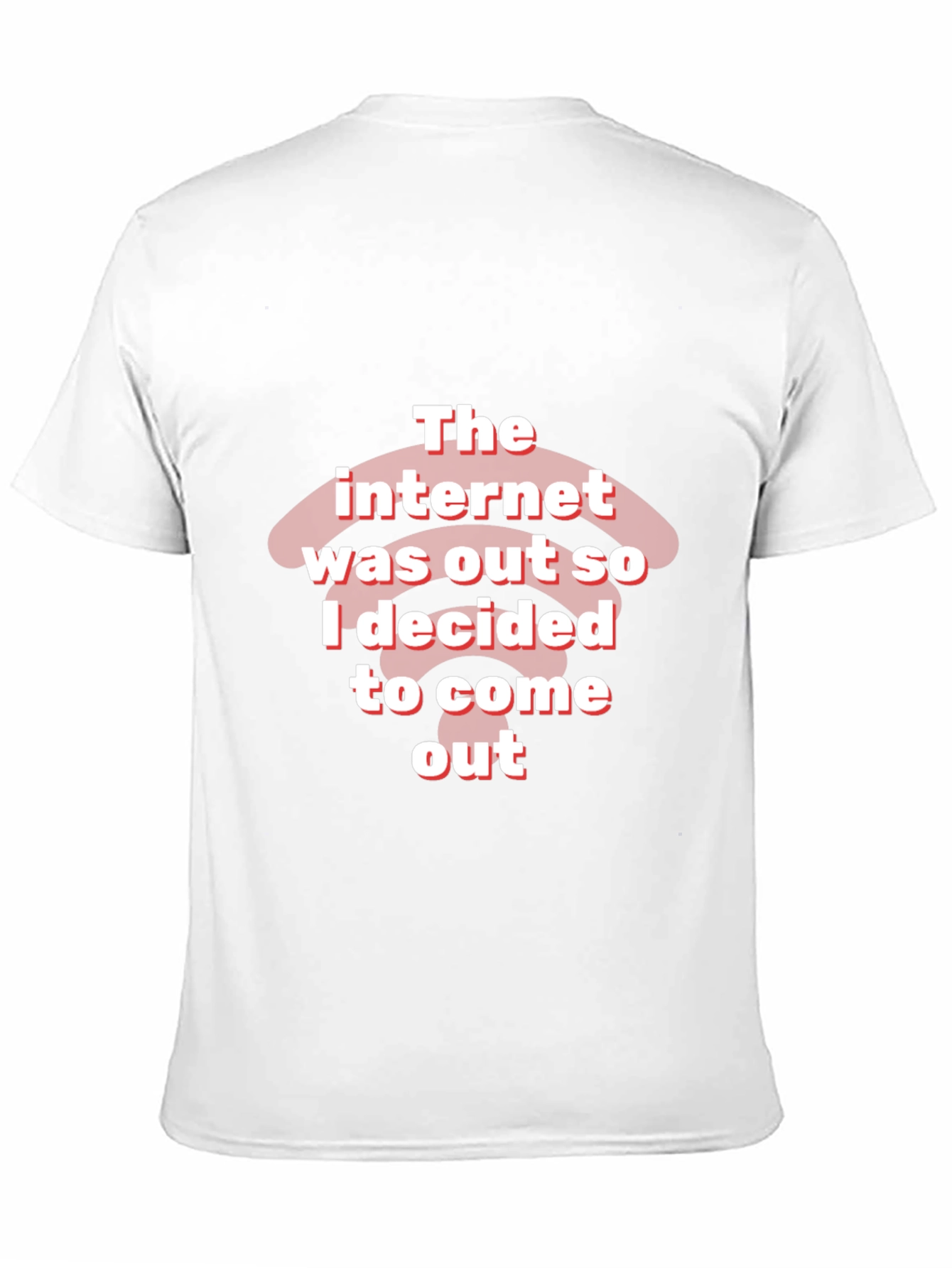 Black Funny Internet Out T-Shirt view 11