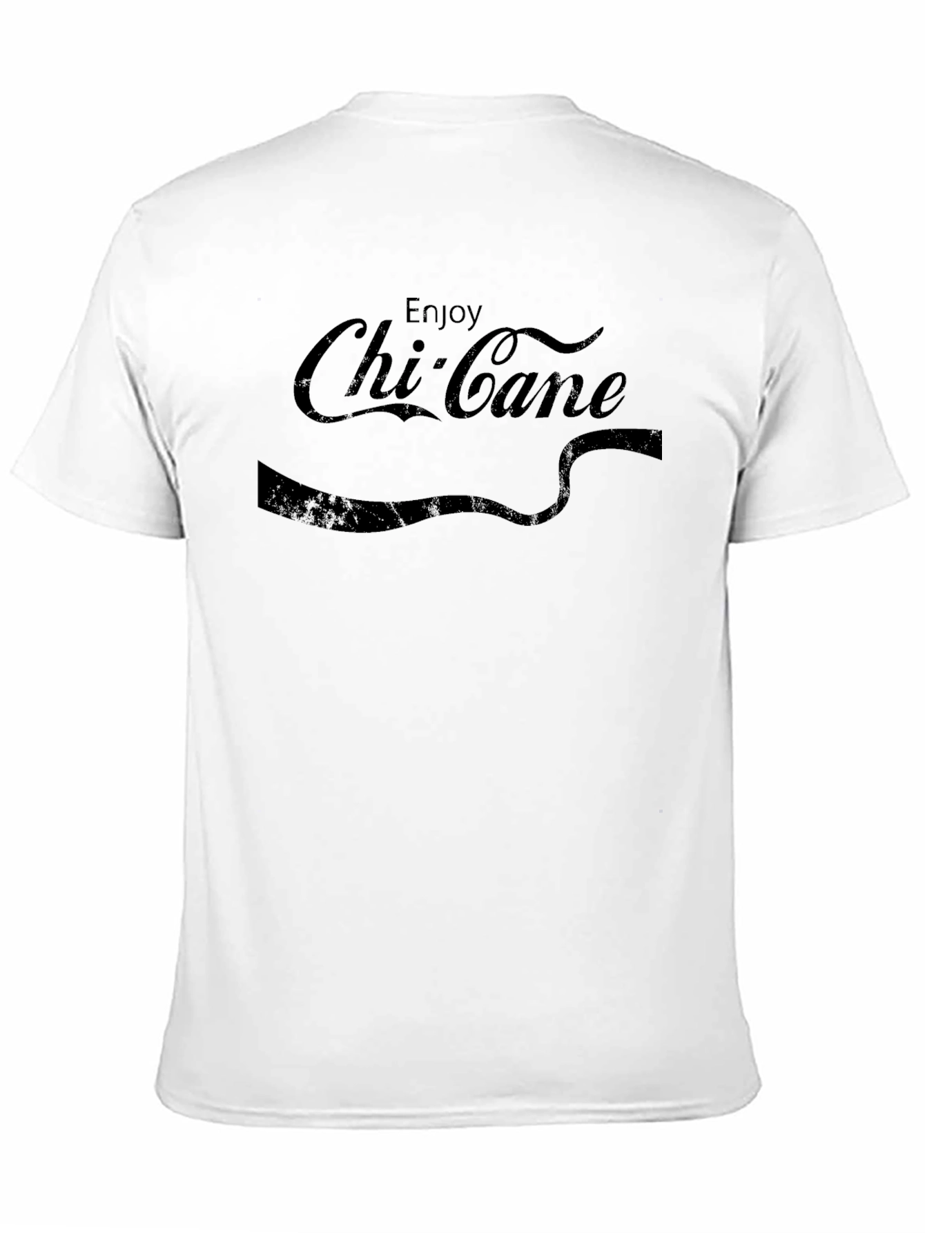 Black Chi-Cane Graphic Tee - Black Short Sleeve T-Shirt view 11