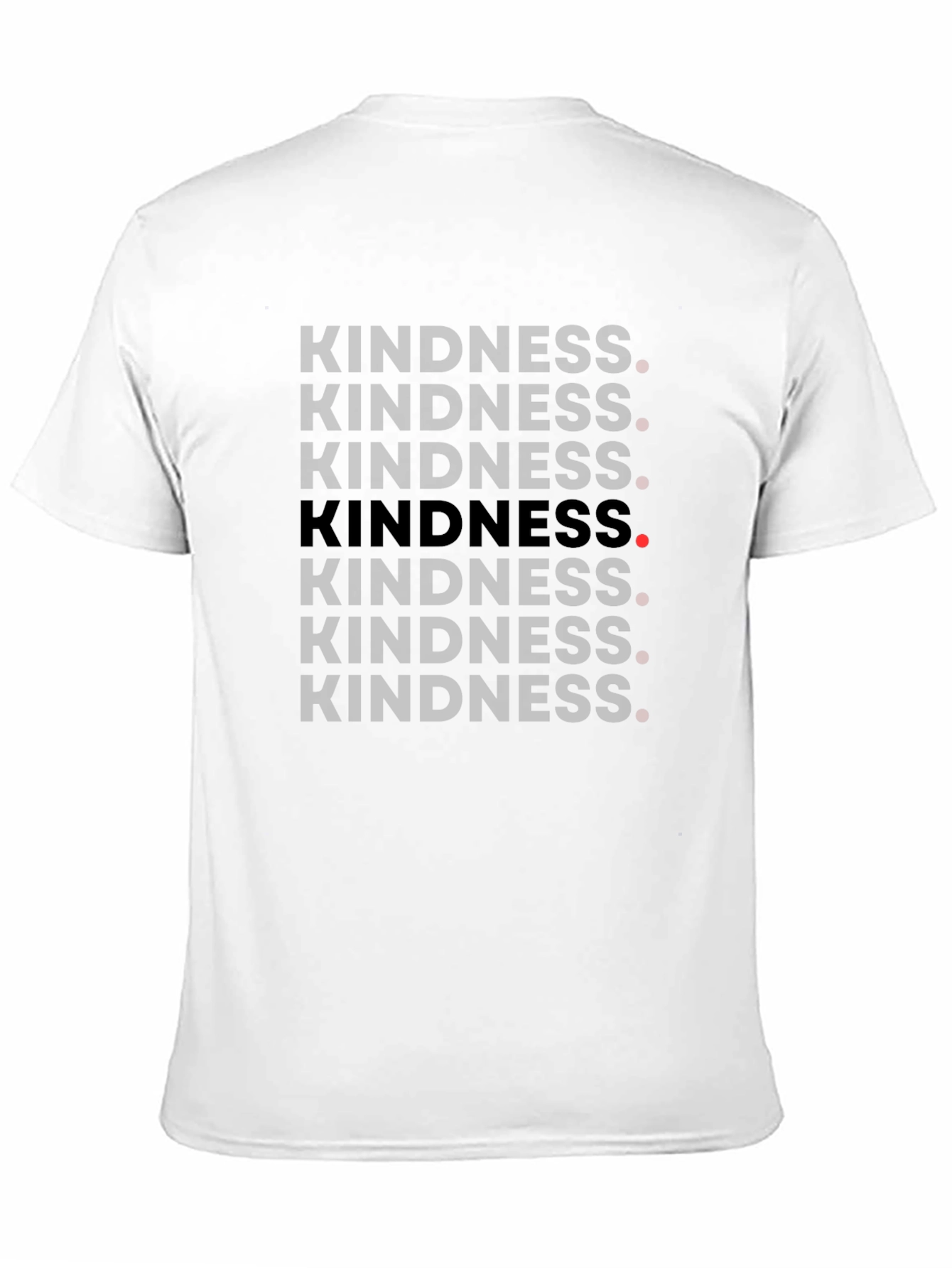 Black Kindness Graphic Tee - Modern Comfort view 11