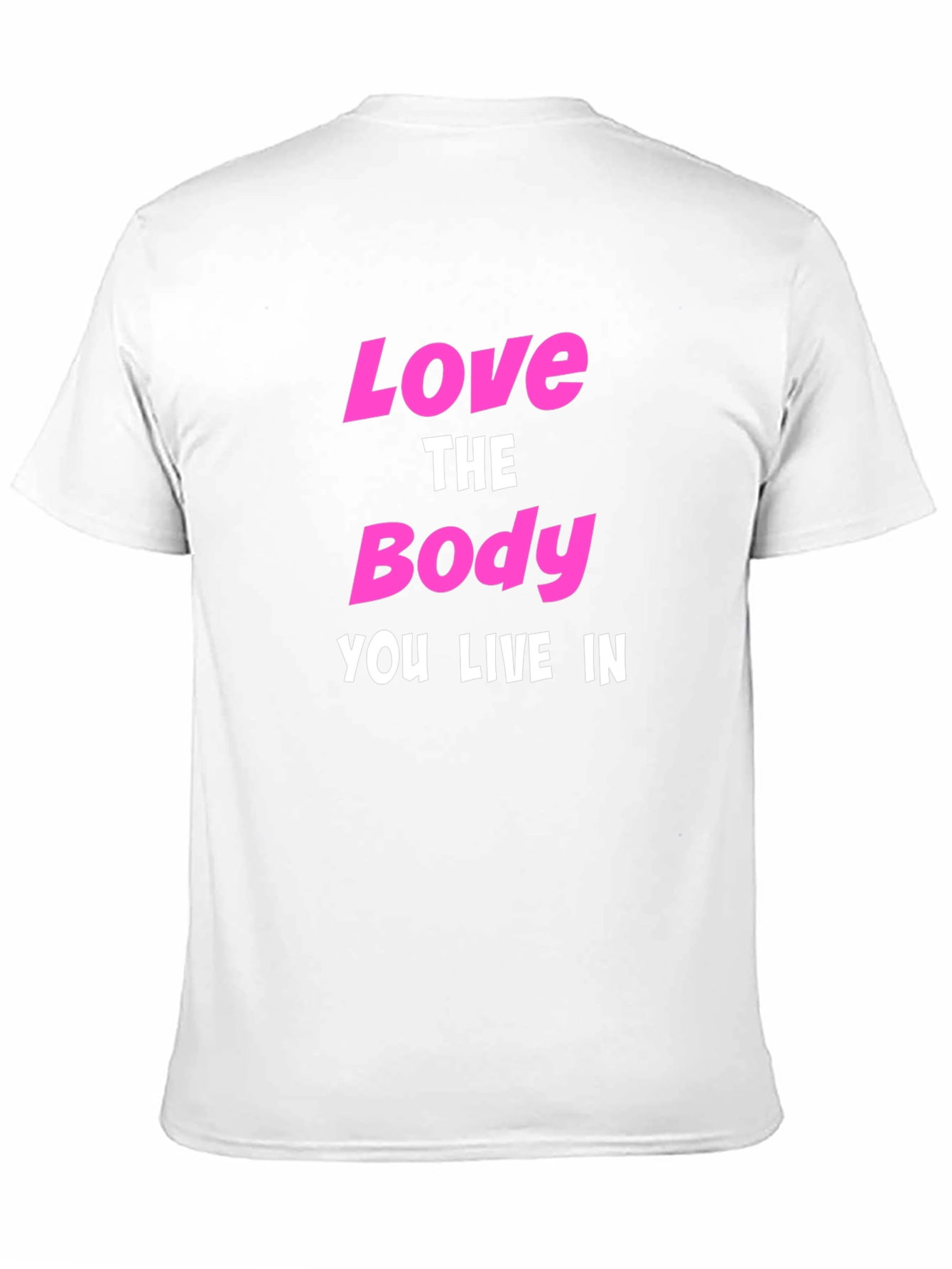 Black Love The Body You Live In Graphic T-Shirt view 11