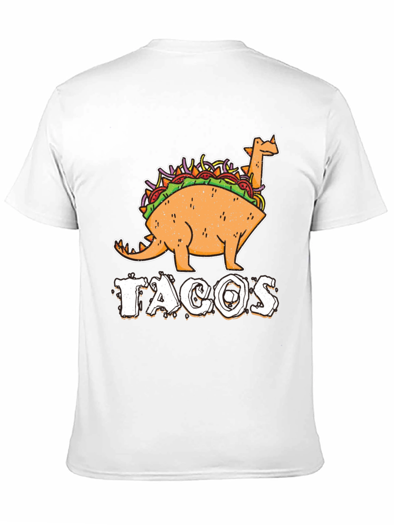 Black Taco Dinosaur T-Shirt - Funny Foodie Tee view 11