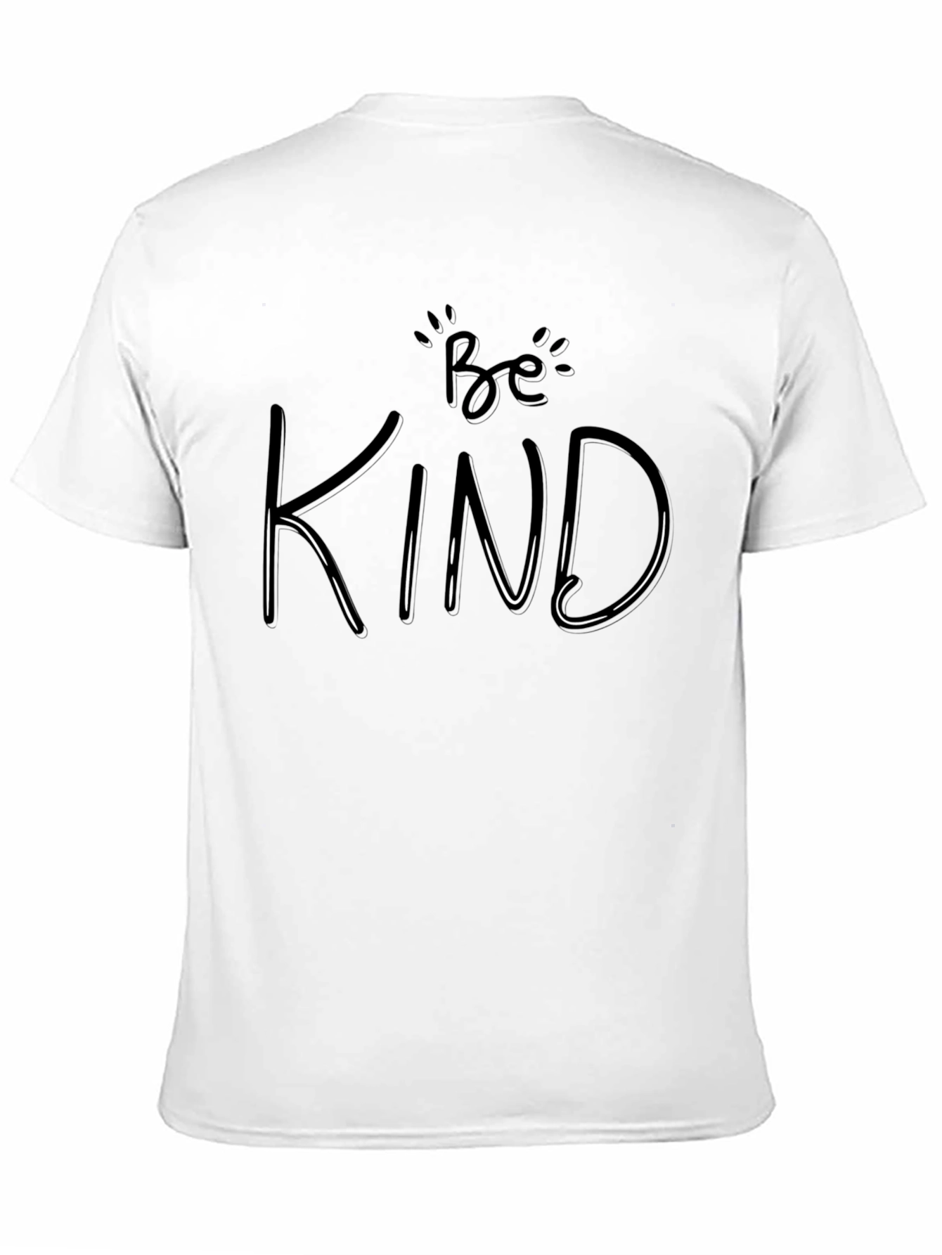 Black Be Kind Graphic Tee - Black Casual T-Shirt view 11