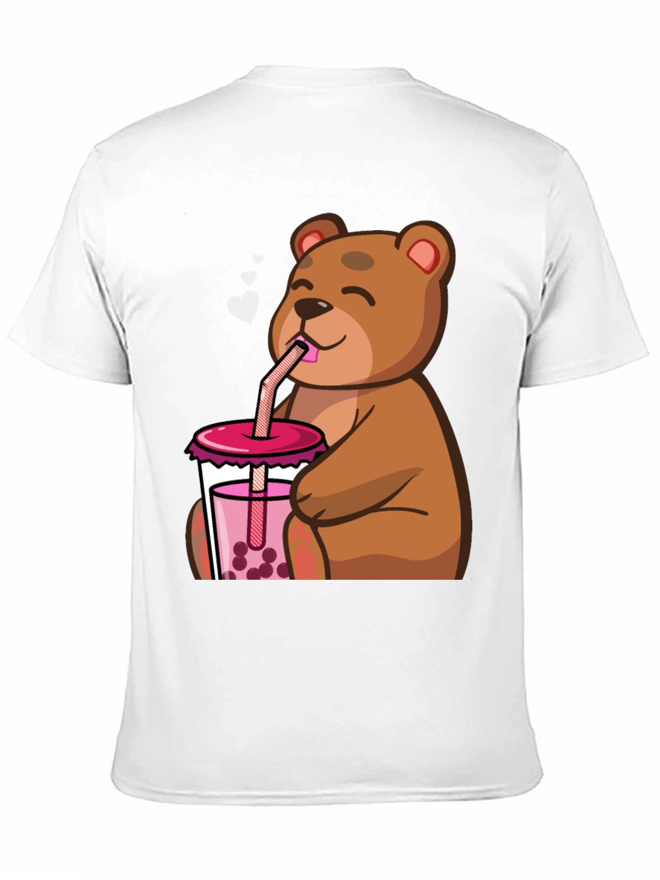 Black Bear Boba Bubble Tea T-Shirt view 11