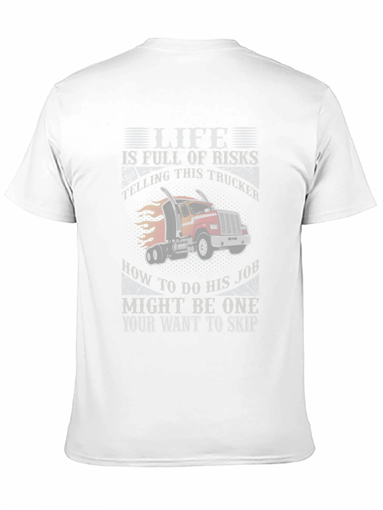 Black Trucker T-Shirt - Risky Business view 11