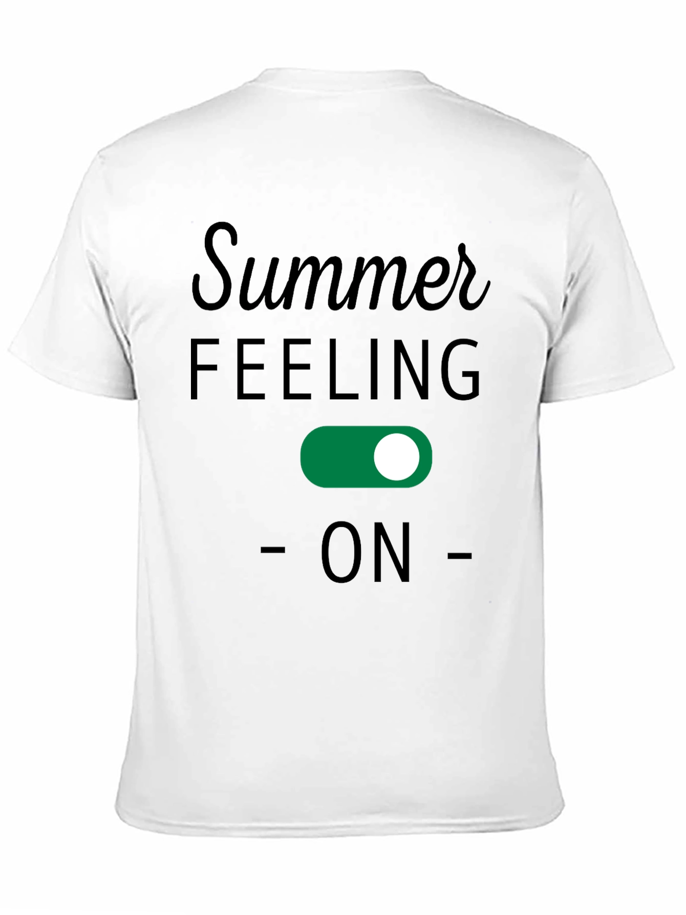 Black Summer Feeling On T-Shirt view 11