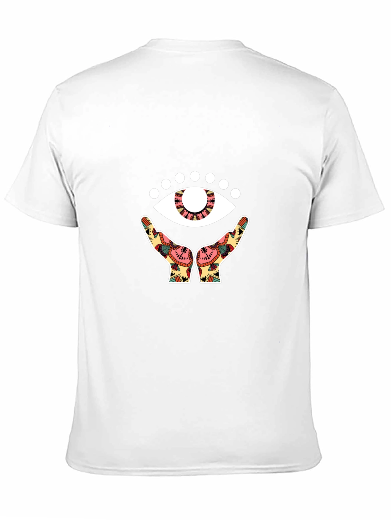 Mystic Eye Graphic Tee - Black Cotton Comfort - 11