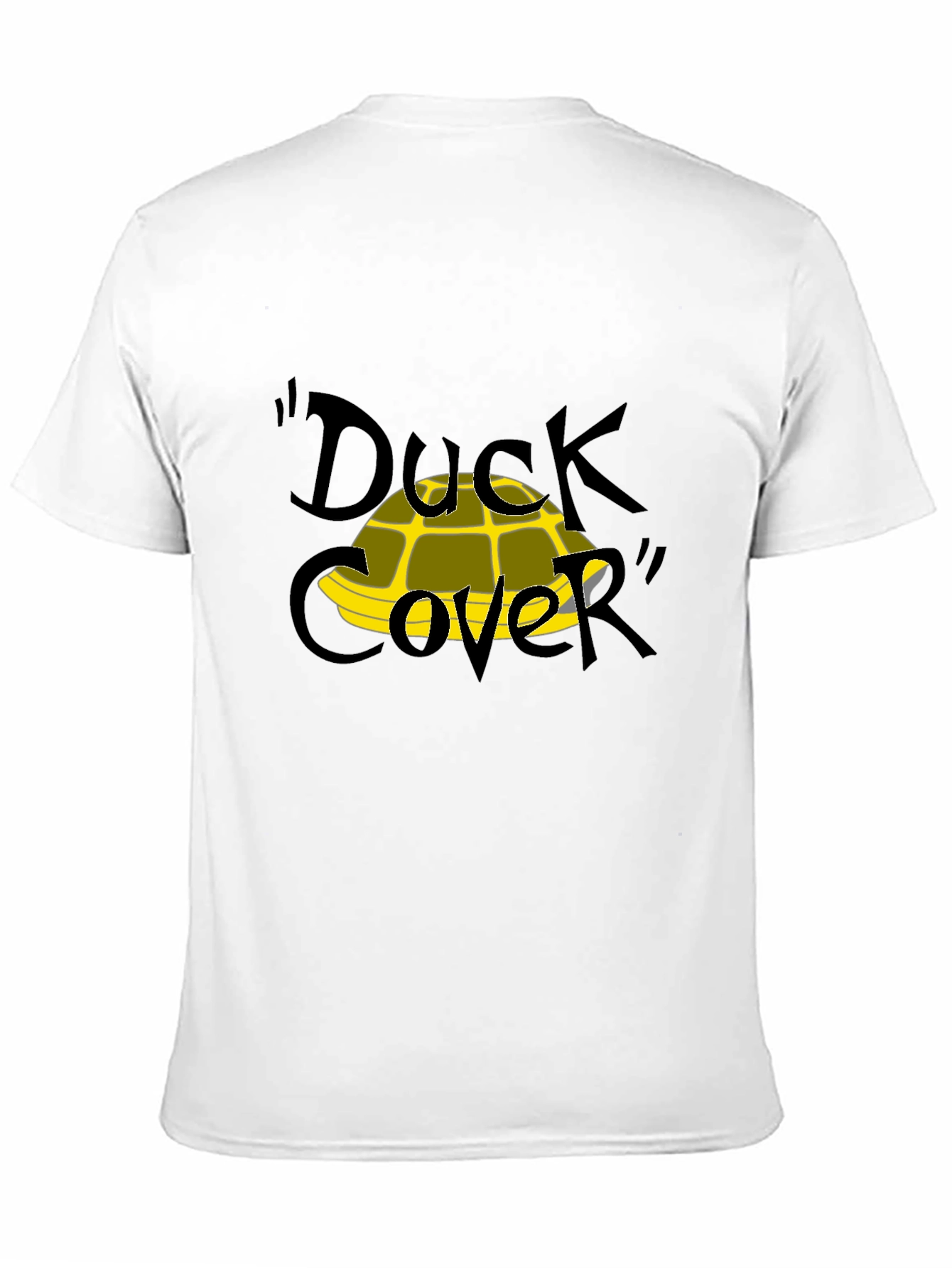 Black Duck Cover Funny Graphic T-Shirt view 11