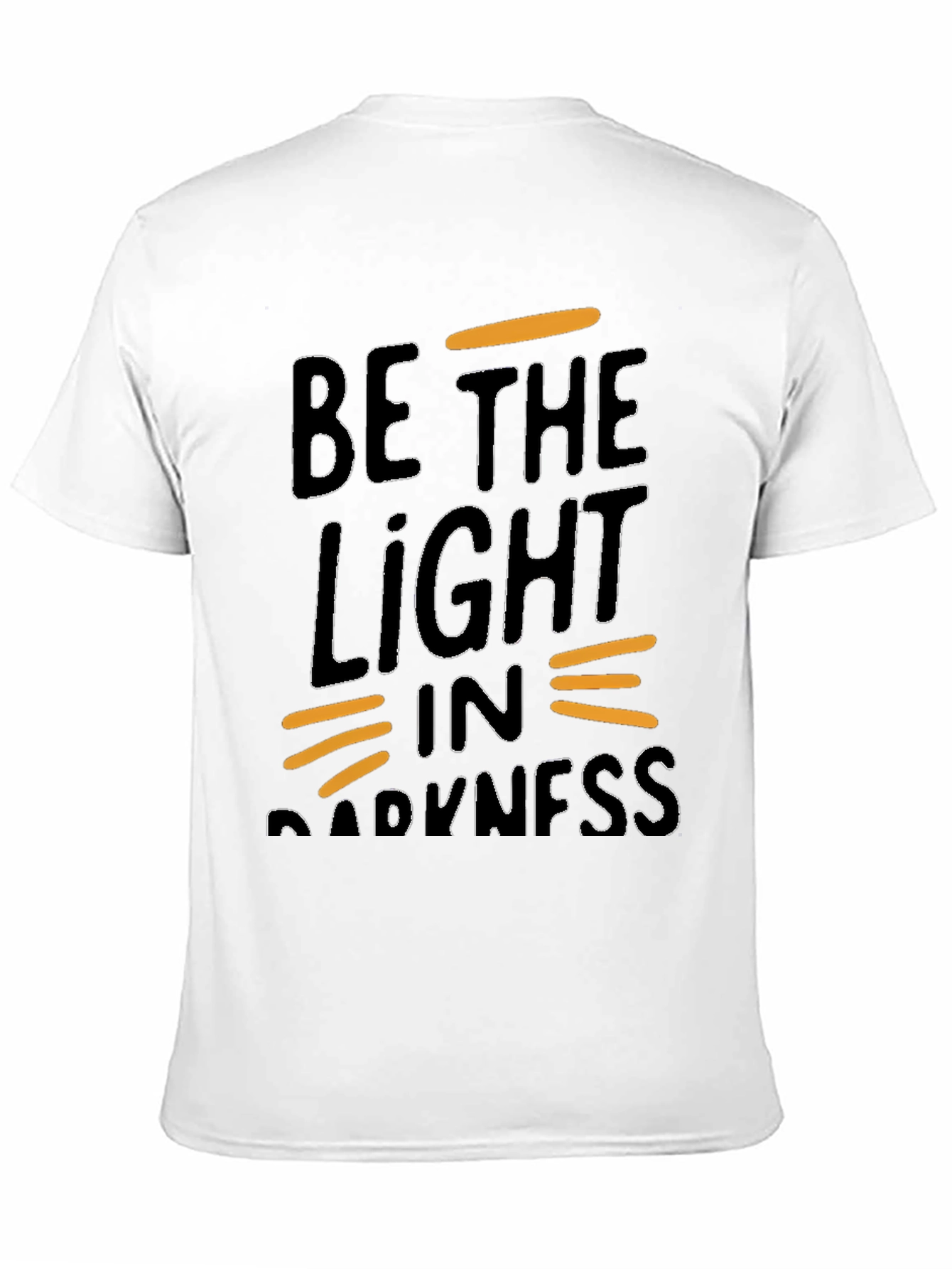 Black Be the Light in Darkness Graphic Tee view 11