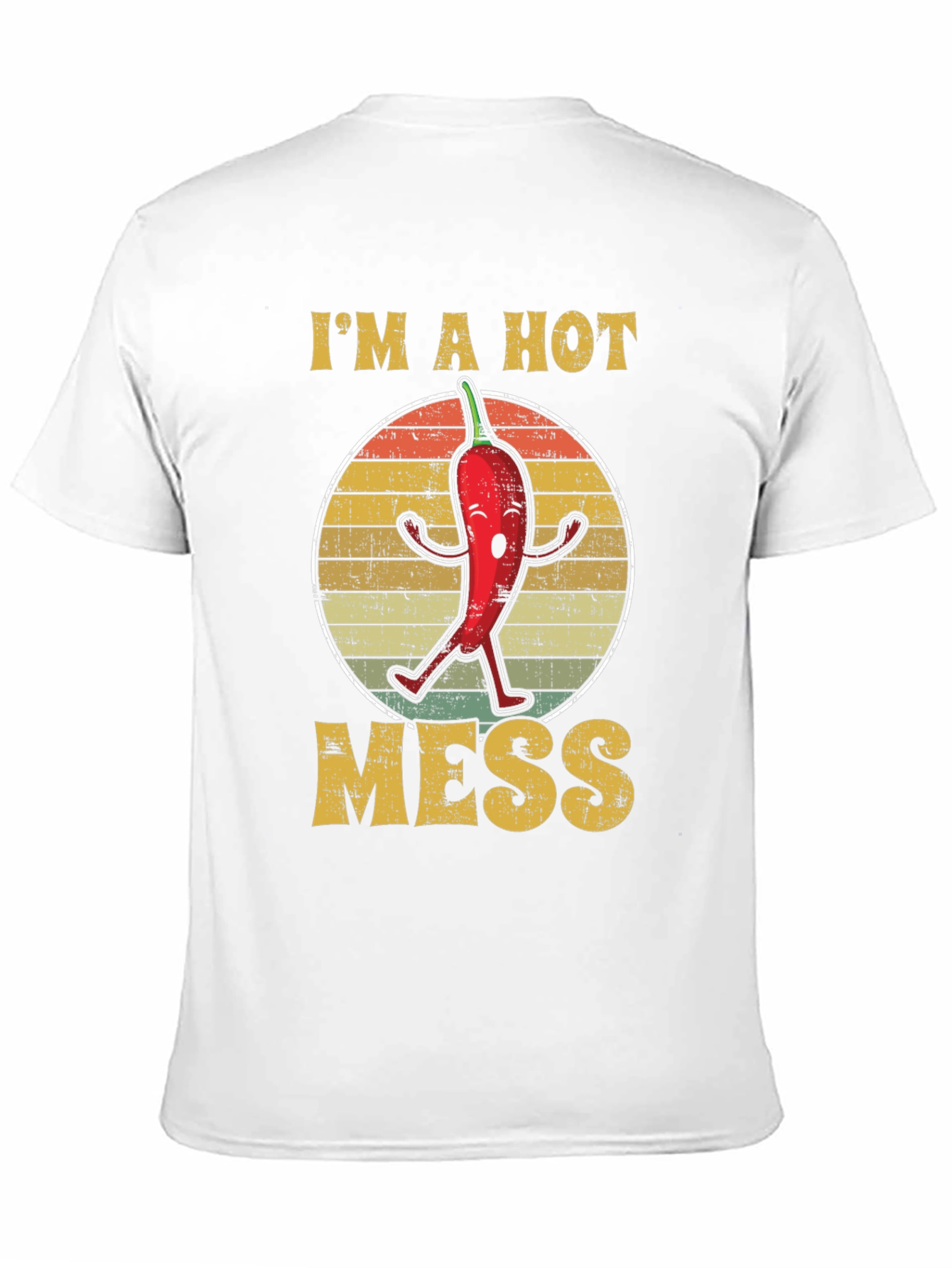 Black I'm A Hot Mess Graphic T-Shirt view 11