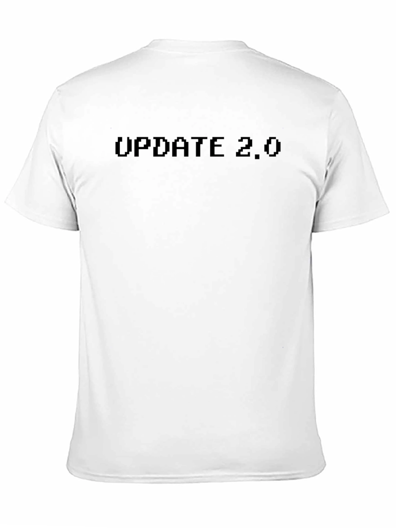 Black Update 2.0 Black Pixel Graphic T-Shirt view 11