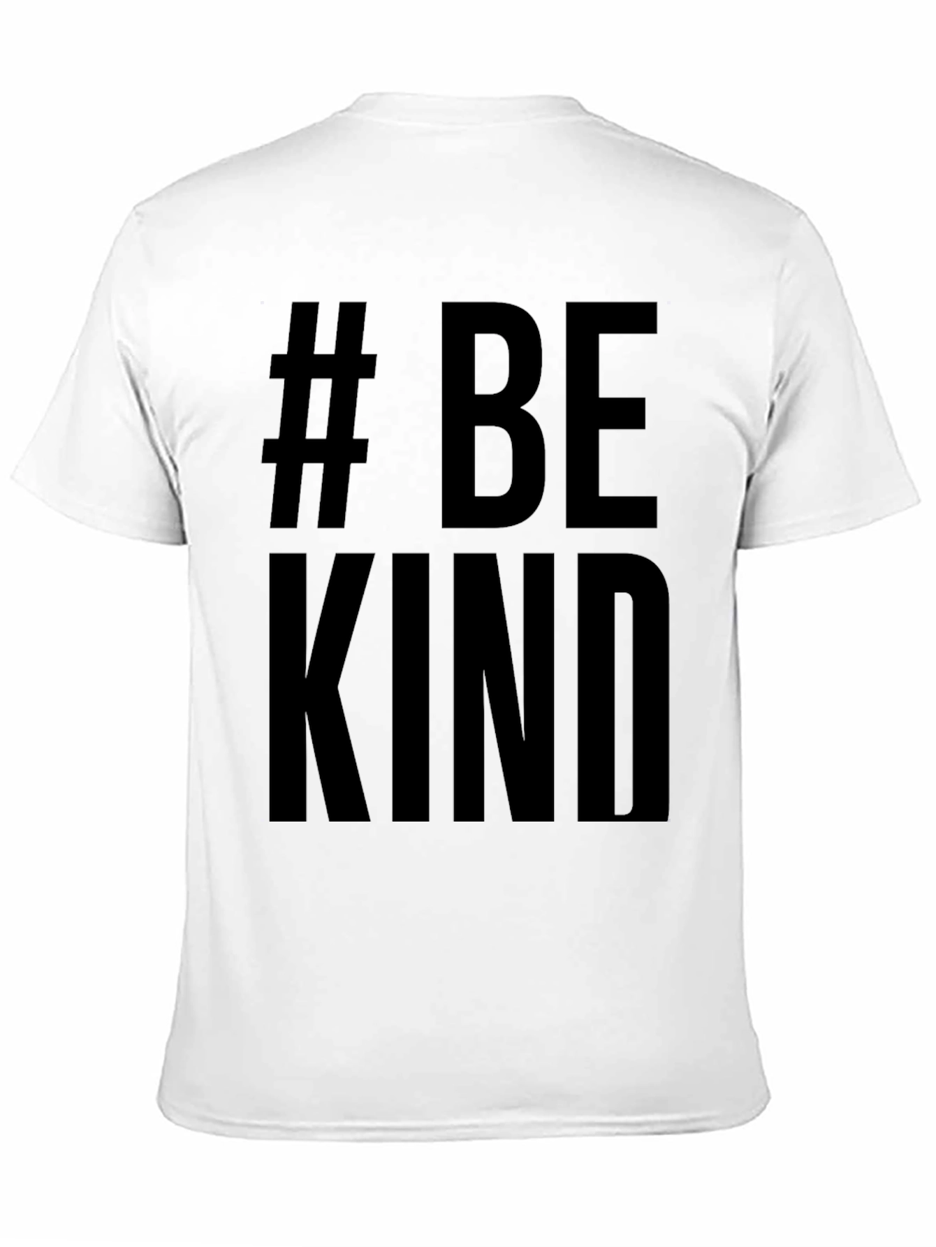 Black # Be Kind Black Graphic T-Shirt - Casual Style view 11