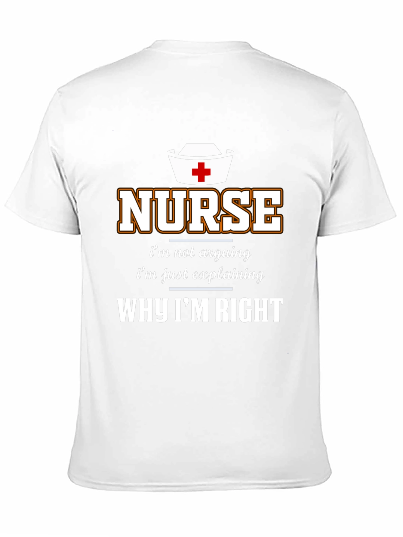 Black Nurse Why I'm Right T-Shirt view 11