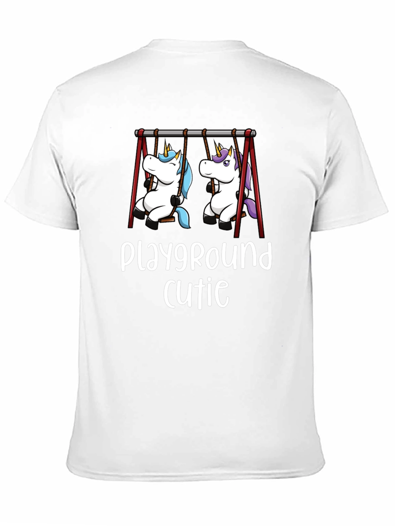 Black Playground Cutie Unicorns Graphic Tee view 11
