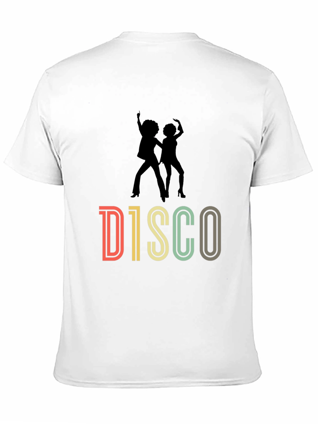 Black Retro Disco T-Shirt - Vintage Dance Design view 11
