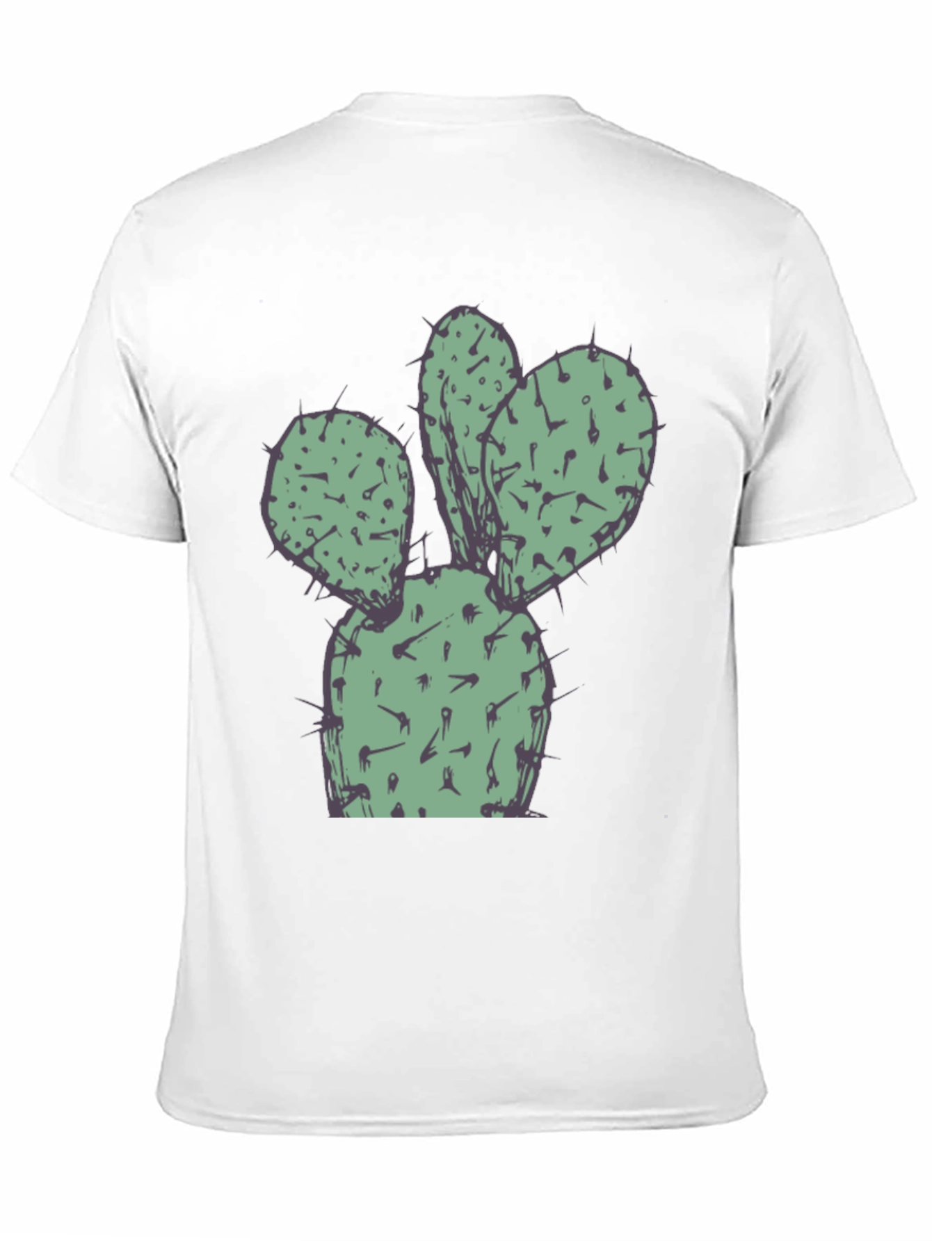 Black Cactus Graphic Tee - Soft & Stylish! view 11