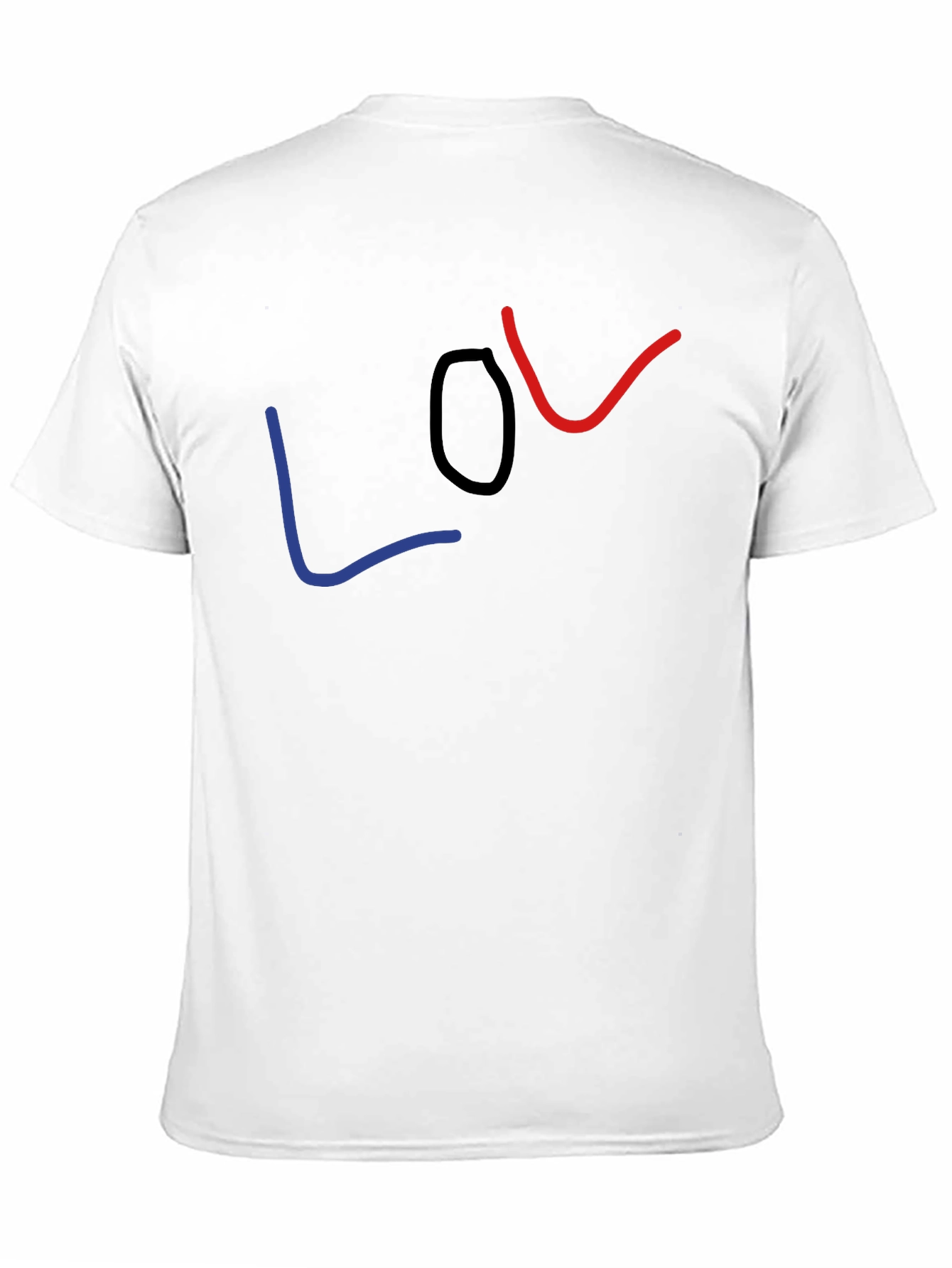 Black LOL Graphic Tee - Casual Black T-Shirt view 11