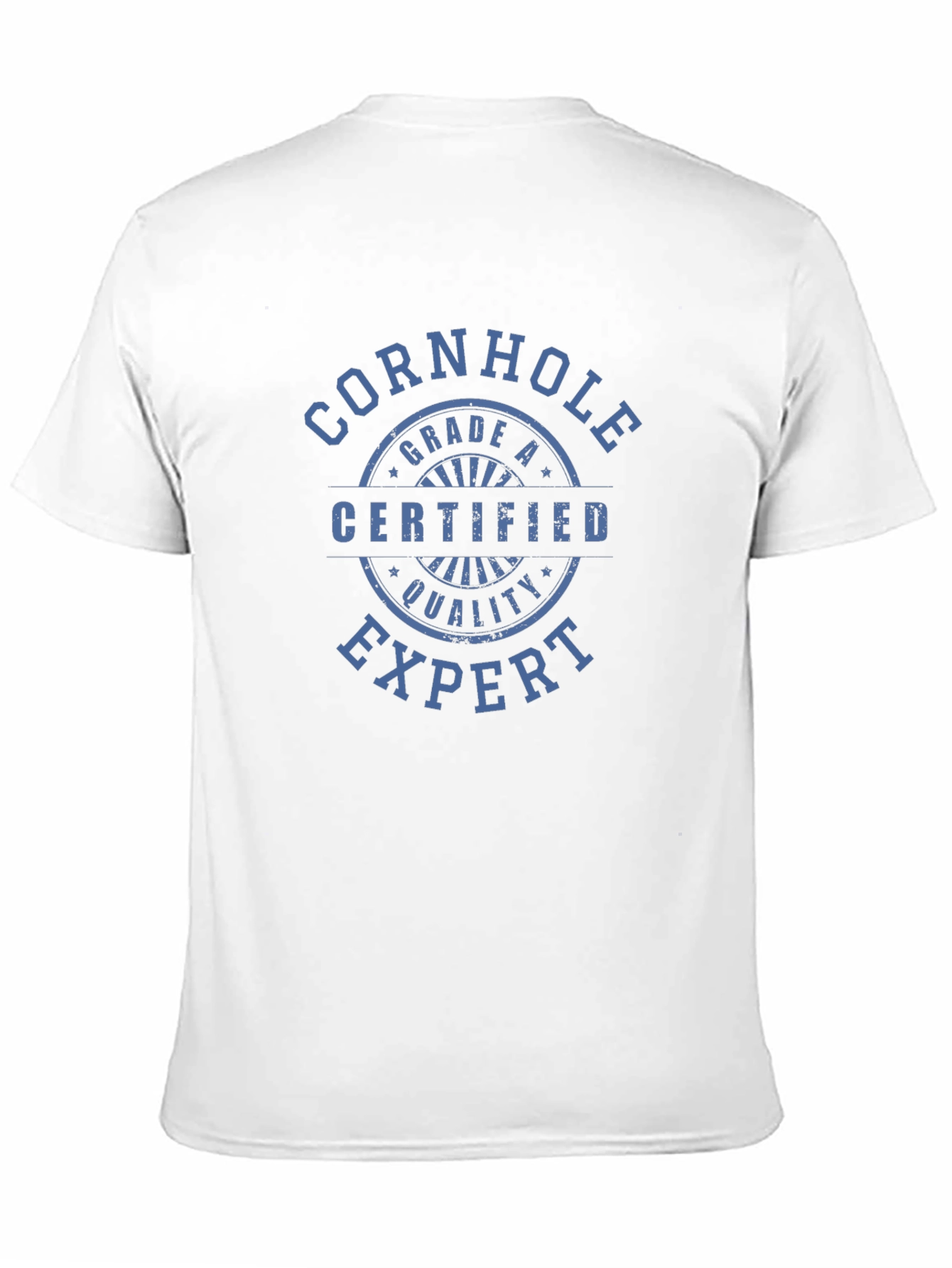 Black Cornhole Expert Certified Grade A Quality T-Shirt view 11