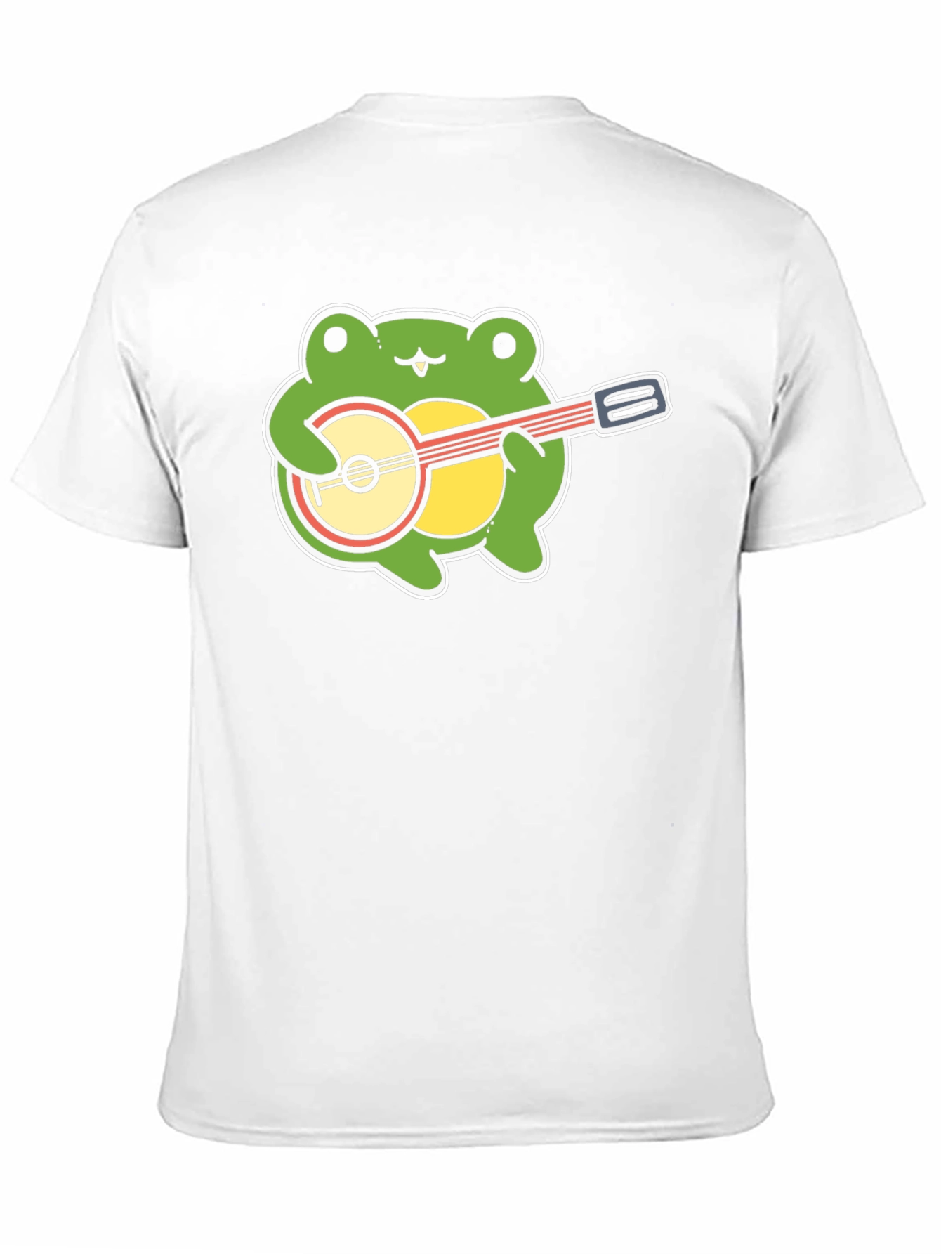 Black Frog Banjo T-Shirt - Cute Musical Tee view 11