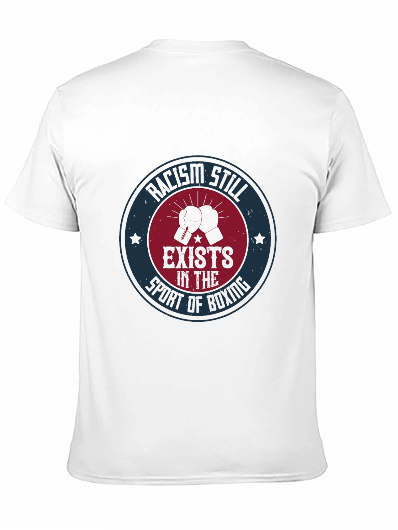 Black Racism Still Exists Boxing T-Shirt view 11
