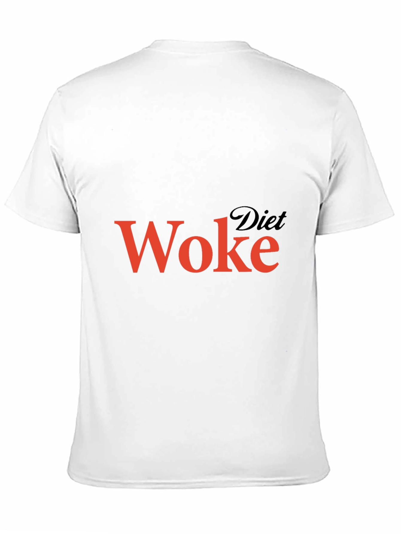 Black Diet Woke Graphic T-Shirt - Black view 11
