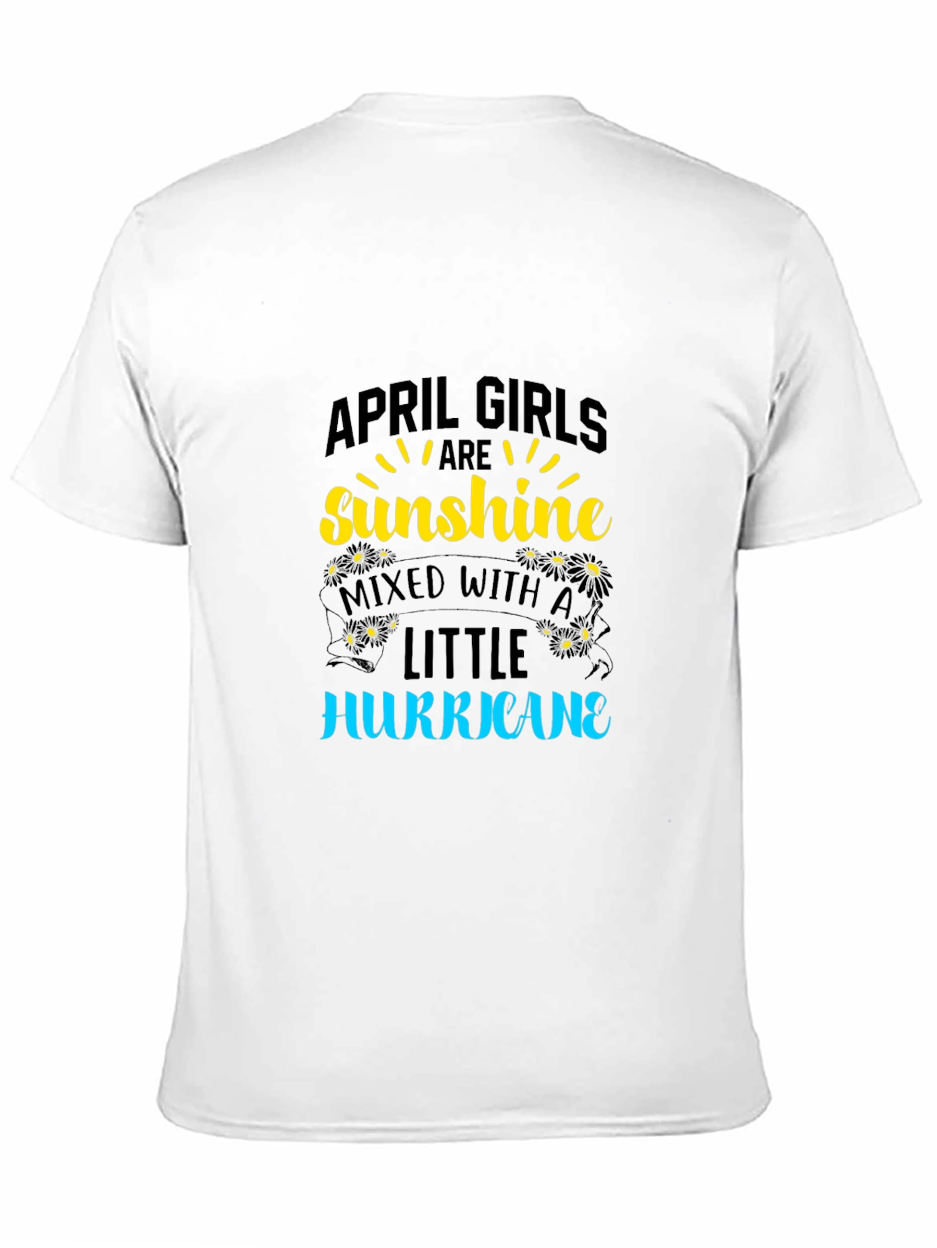 Black April Girls Sunshine Hurricane T-Shirt view 11