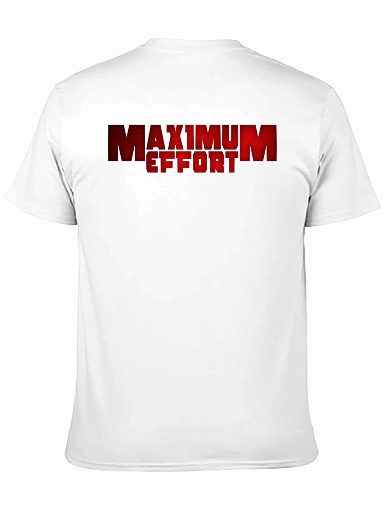 Black Maximum Effort Graphic T-Shirt - Stylish & Comfortable view 11