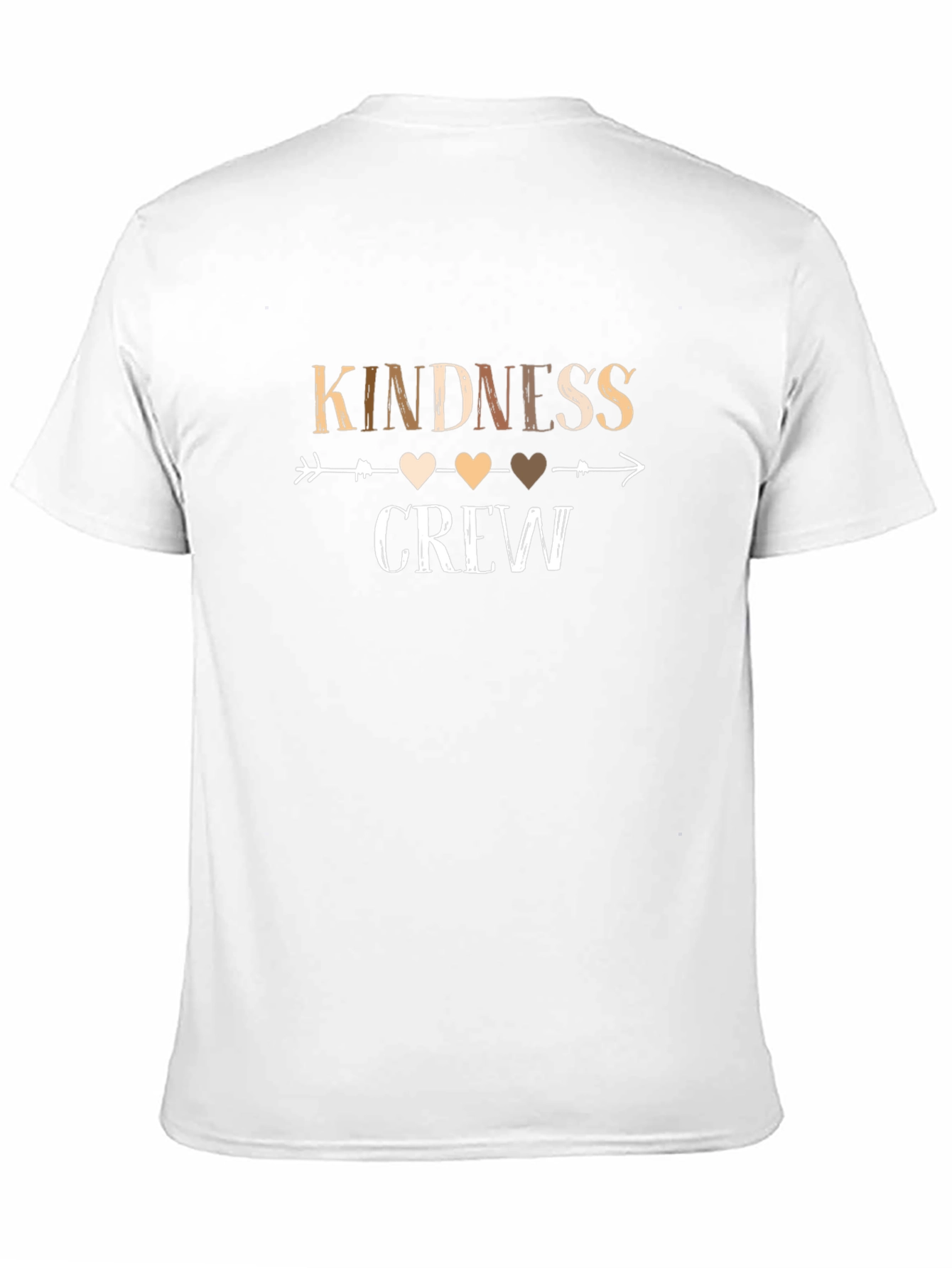 Black Kindness Crew T-Shirt - Positive Message view 11