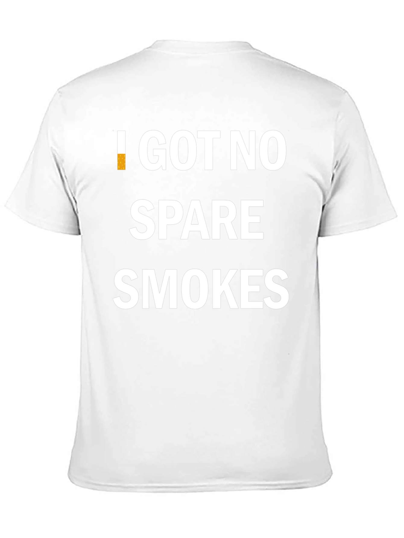 Black I Got No Spare Smokes Graphic Tee view 11