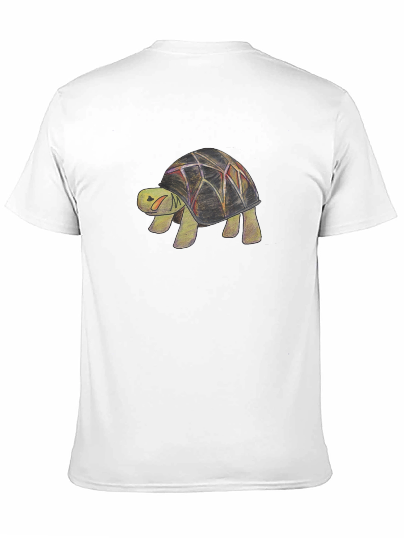 Black Turtle Graphic Print Black T-Shirt view 11