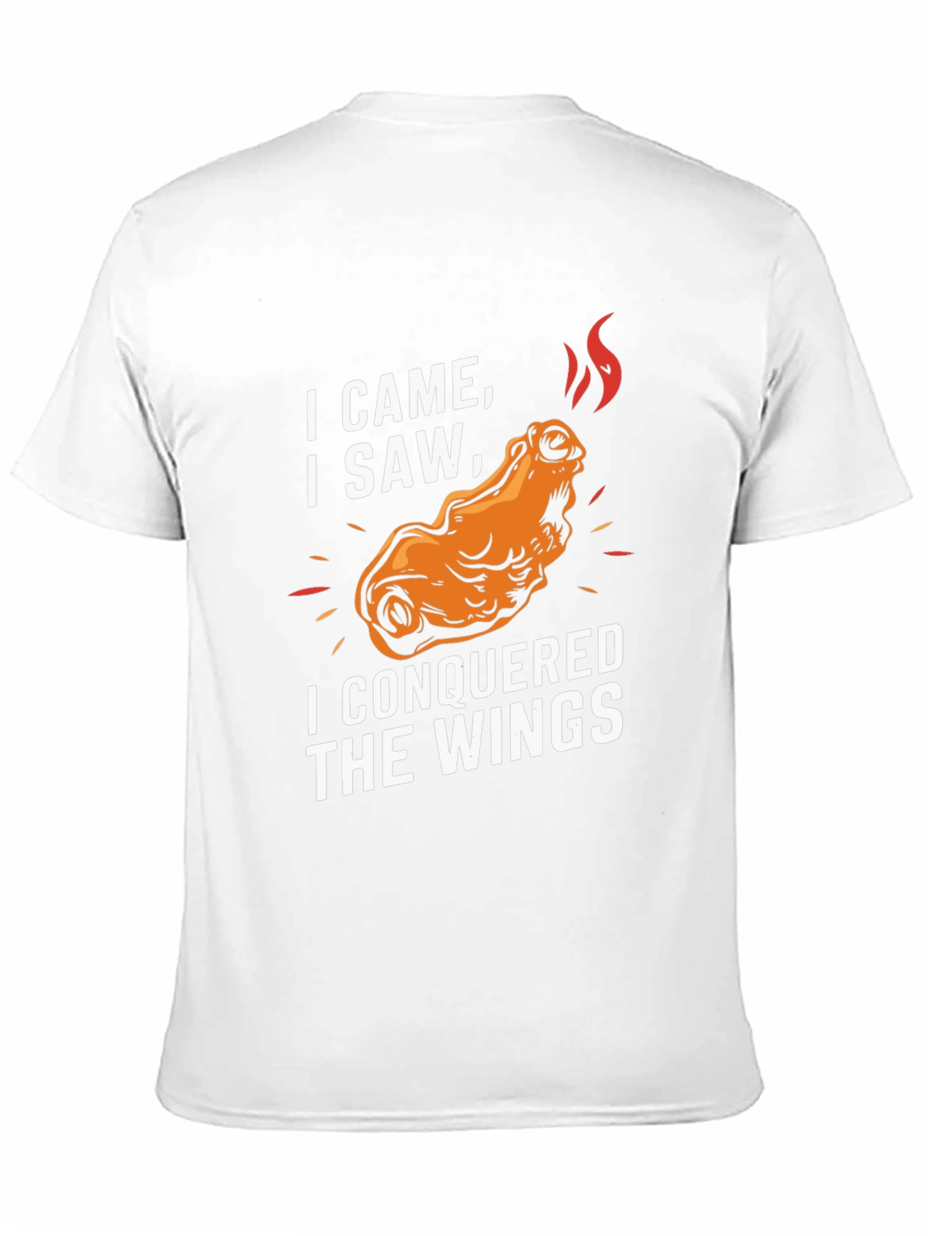 Black I Came I Saw I Conquered Wings T-Shirt - Black view 11