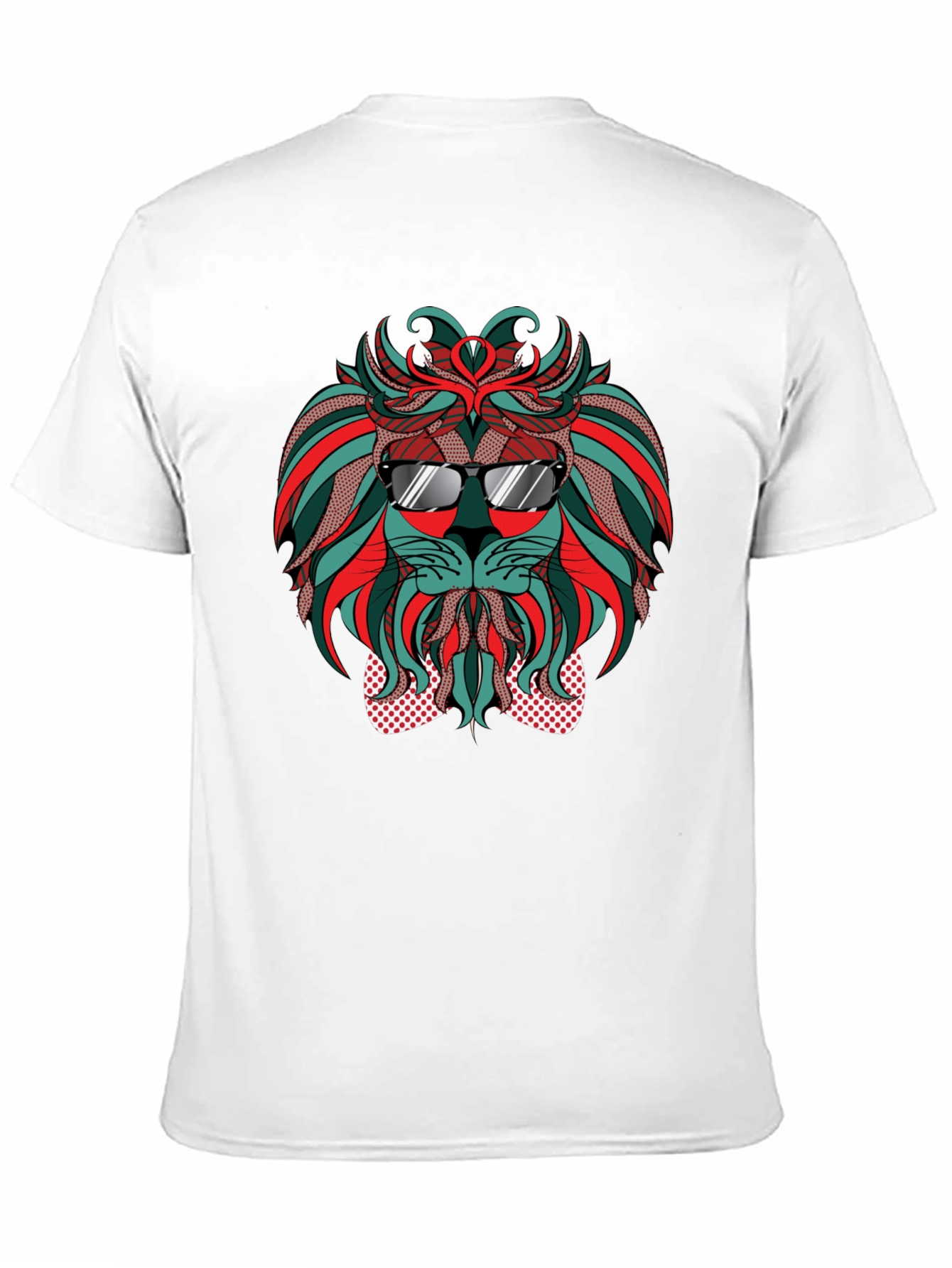 Black Cool Lion Graphic Tee - Stylish Black T-Shirt view 11