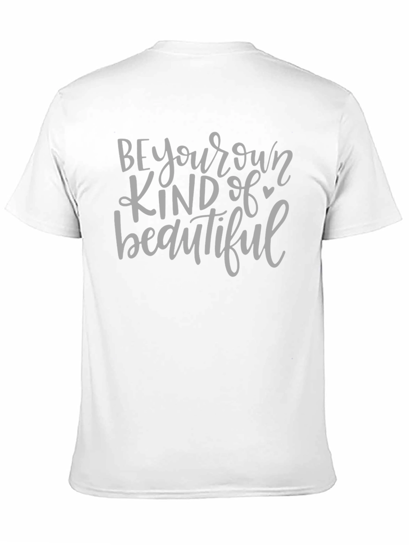 Black Be Your Own Kind of Beautiful Graphic Tee view 11
