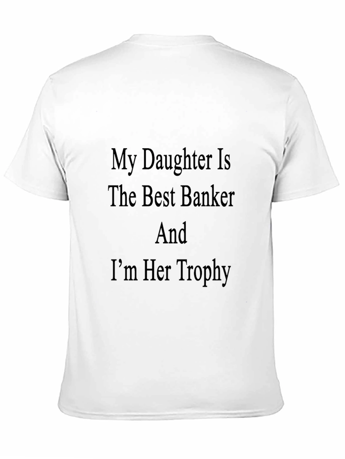 Black Best Banker Dad Trophy Tee view 11