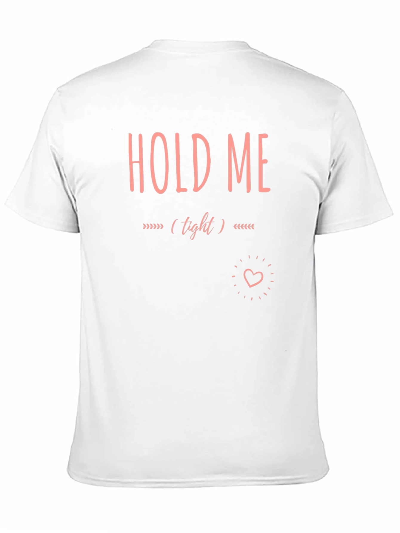 Black Hold Me Tight Graphic Tee - Soft Cotton Blend view 11