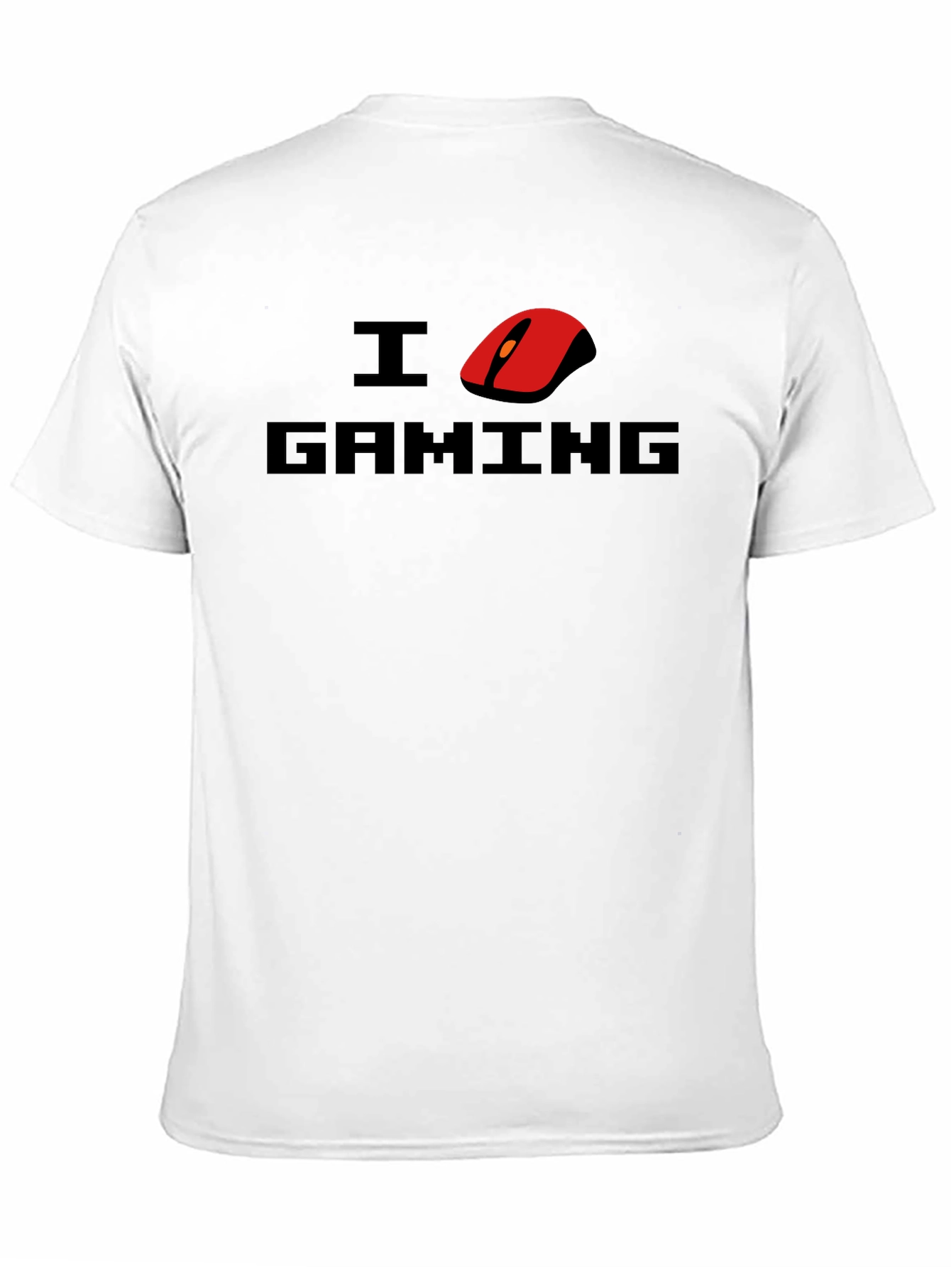 Black I Mouse Gaming Graphic Black T-Shirt view 11