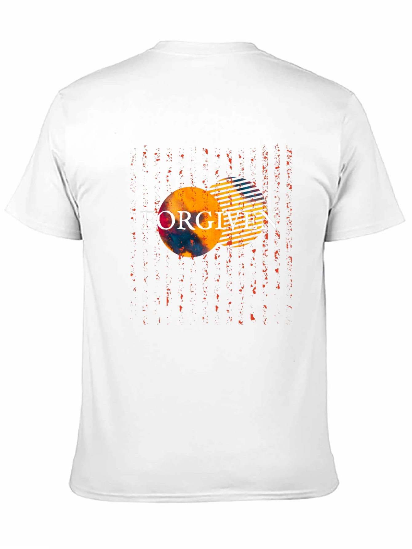 Black Forgiven Graphic T-Shirt - Trendy Design view 11