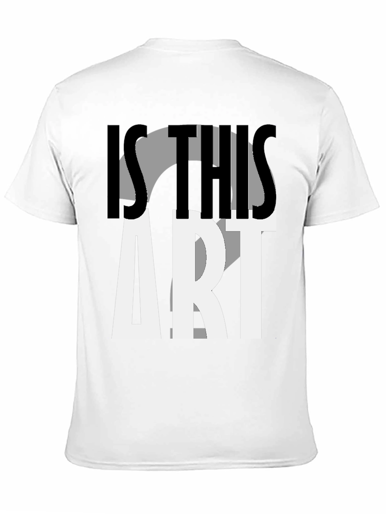 Black Is This Art? Graphic Print T-Shirt view 11