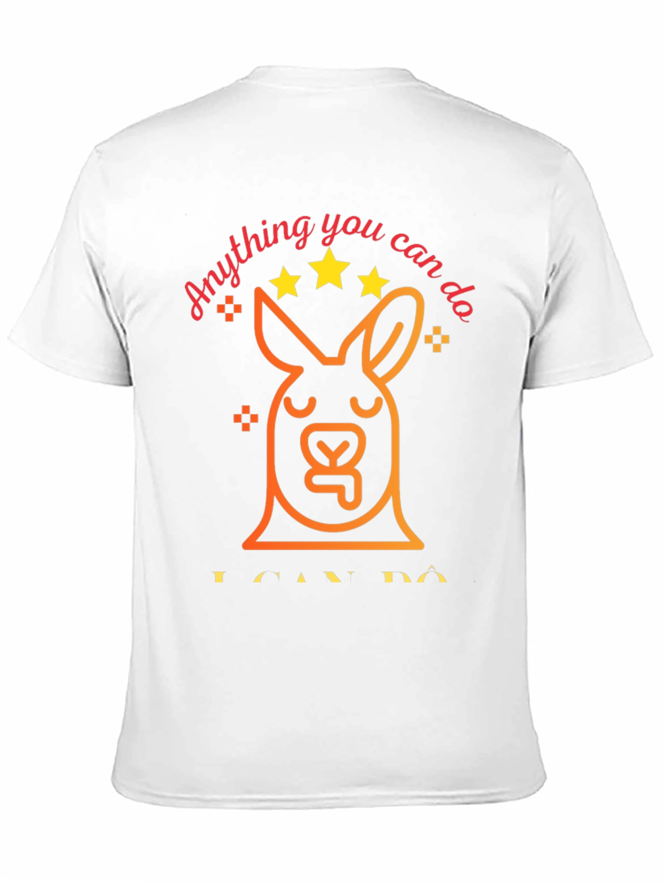 Black Funny Kangaroo Graphic T-Shirt - Anything You Can Do view 11