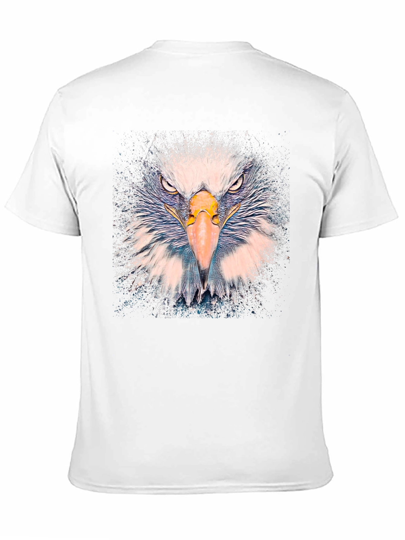 Black Bold Eagle Graphic Tee - Black view 11