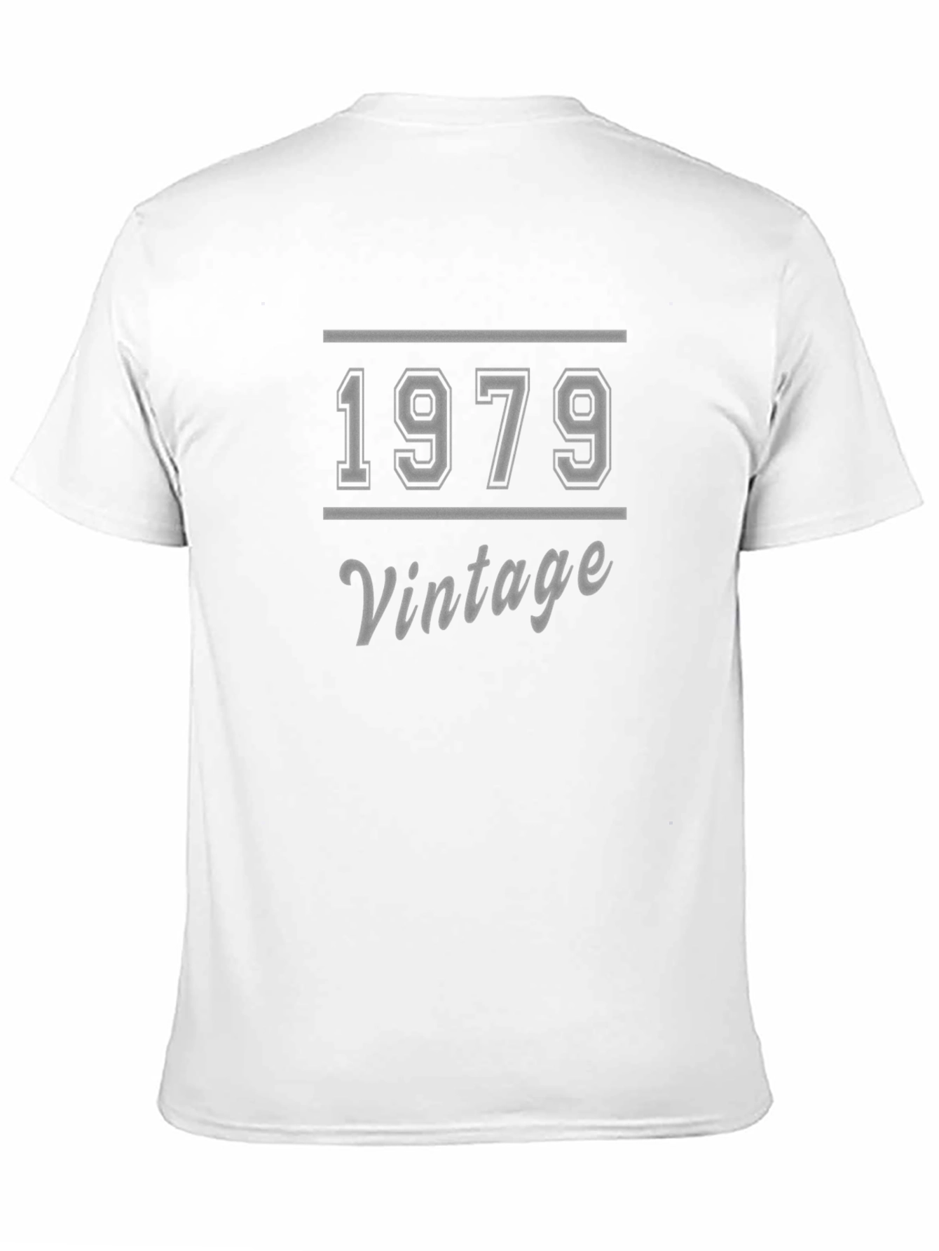 Black Vintage 1979 Graphic Tee - Retro Style view 11