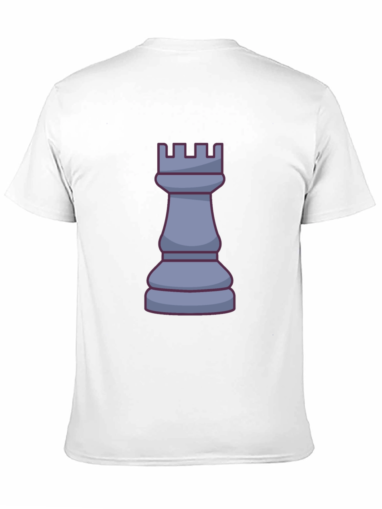 Black Chess Rook Graphic T-Shirt - Strategy & Style view 11