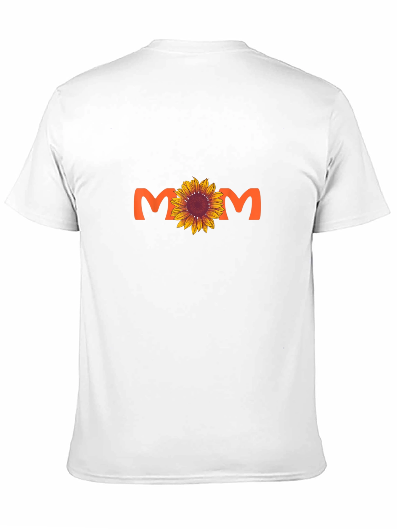 Black Sunflower Mom Graphic Tee - Black Cotton Blend T-Shirt view 11