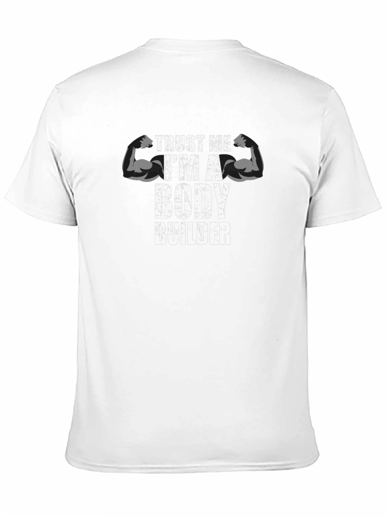 Black Bodybuilder T-Shirt: Trust Me, I'm a Bodybuilder view 11
