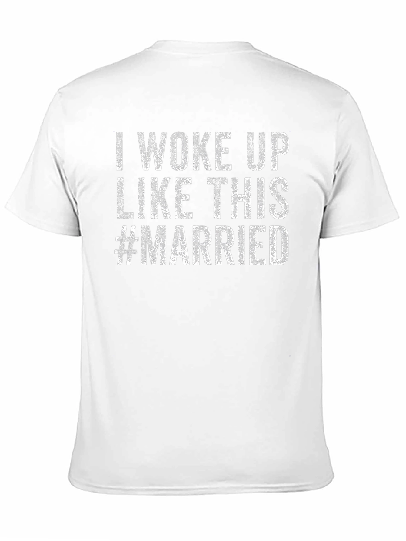 Black I Woke Up Like This #Married Graphic T-Shirt view 11