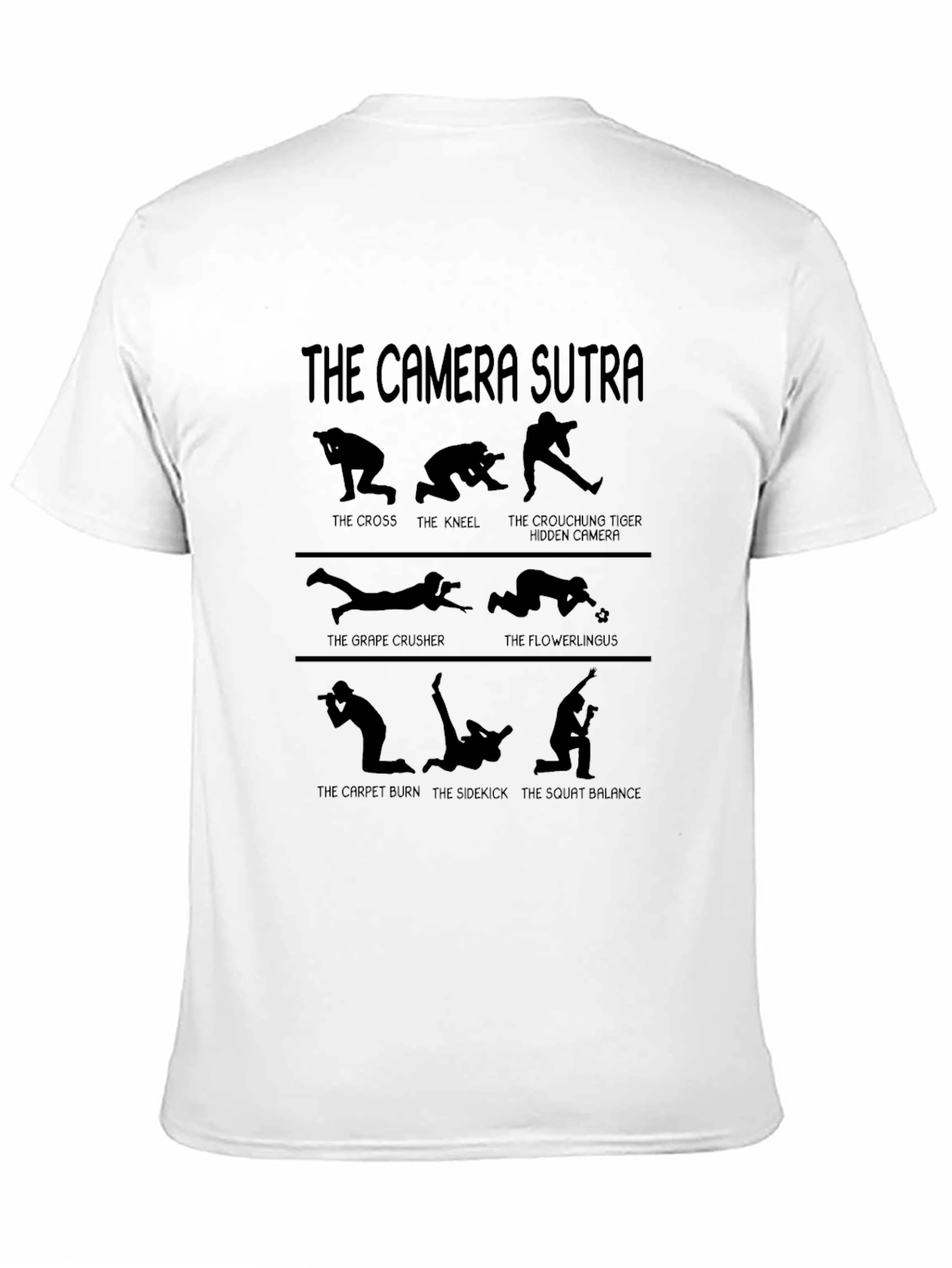 Black The Camera Sutra Graphic Tee view 11